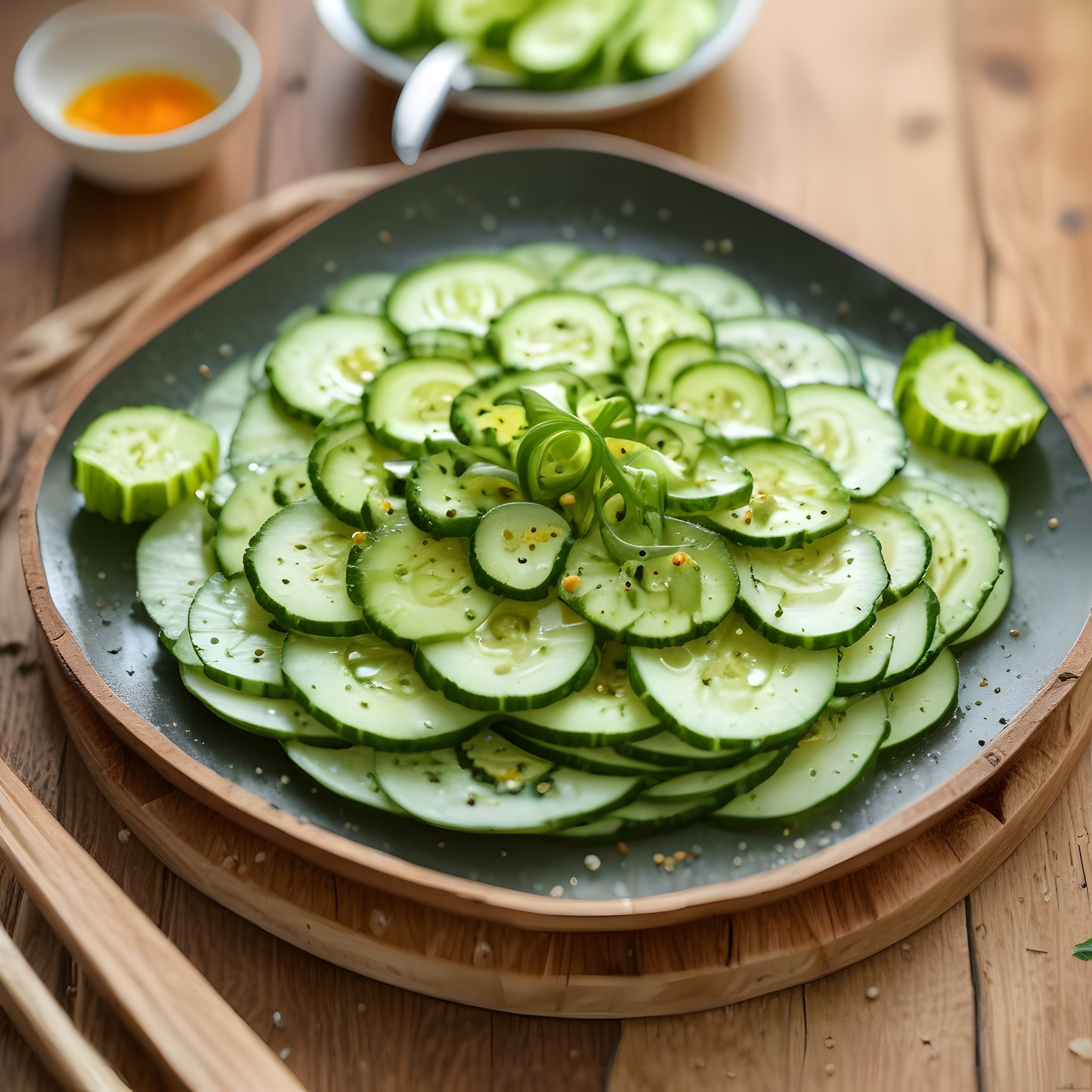 Hafif Salatalık Mezesi: Zeytinyağlı Pratik ve Sağlıklı Yaz Salatası