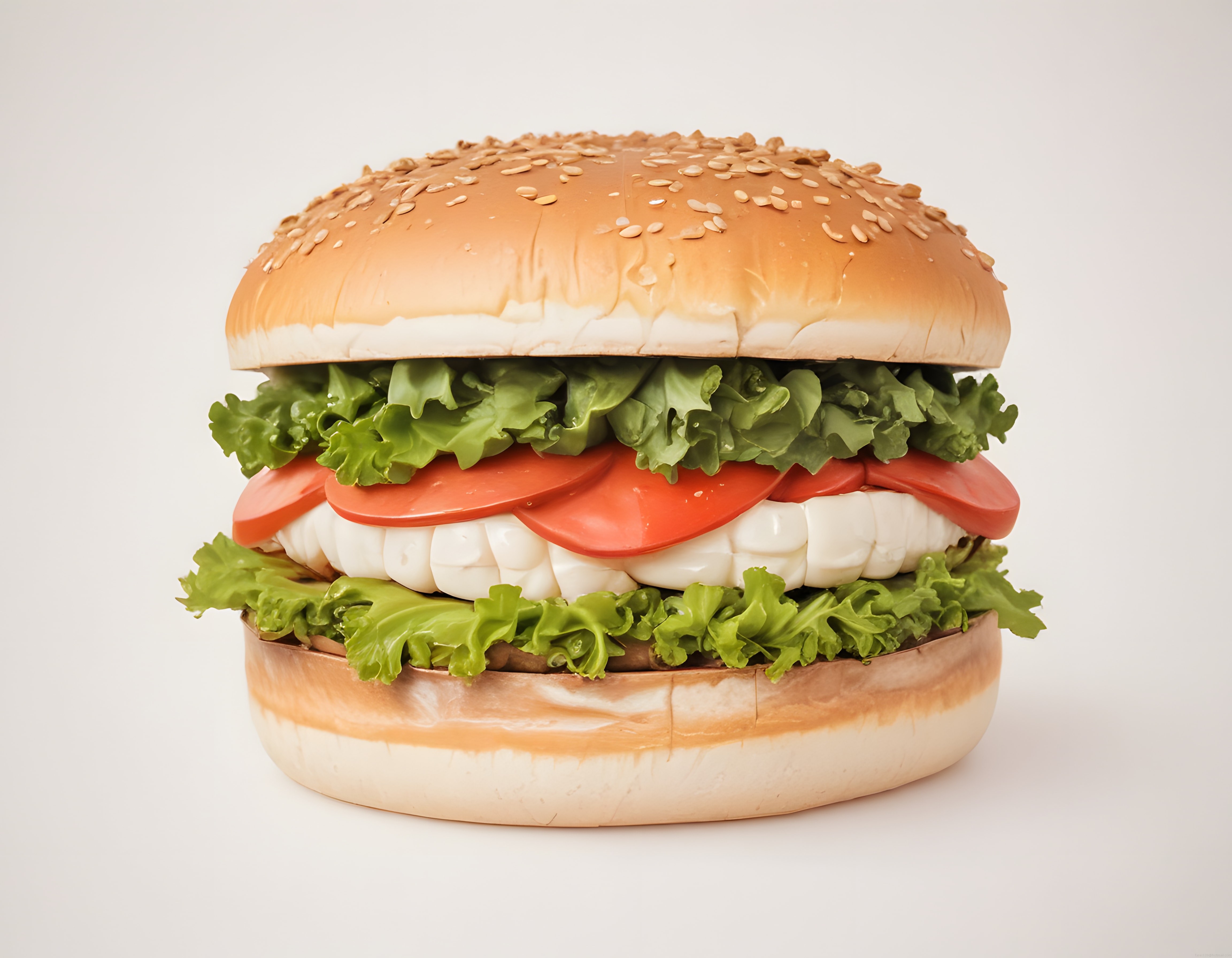 hamburger görünümlü diş maketi: diş hekimliği ve sanatın ilginç buluşması