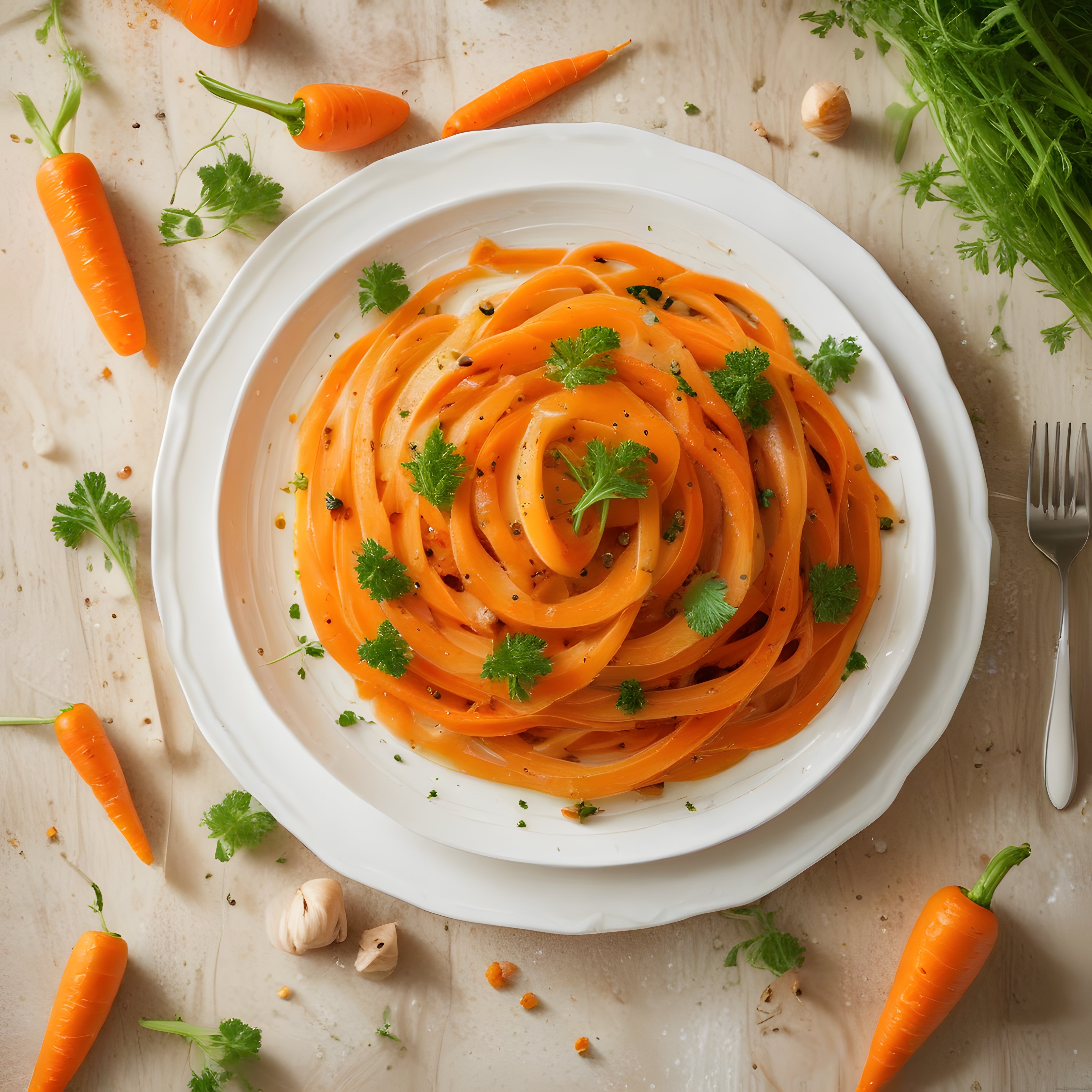 Havuç Spagetti Tarifi: Taze Sebzelerle Hazırlanan Sağlıklı Makarna Alternatifi