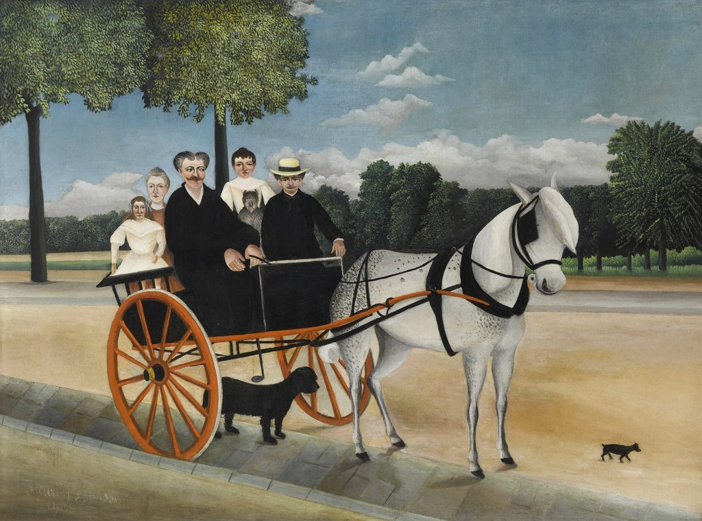 Henri Rousseau'nun At Arabası Tablosu: Naif Sanatın Sade Güzelliği