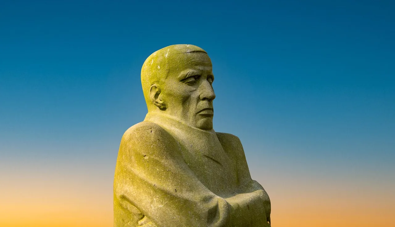 Heykel figür detaylı sanat eseri fotoğrafı