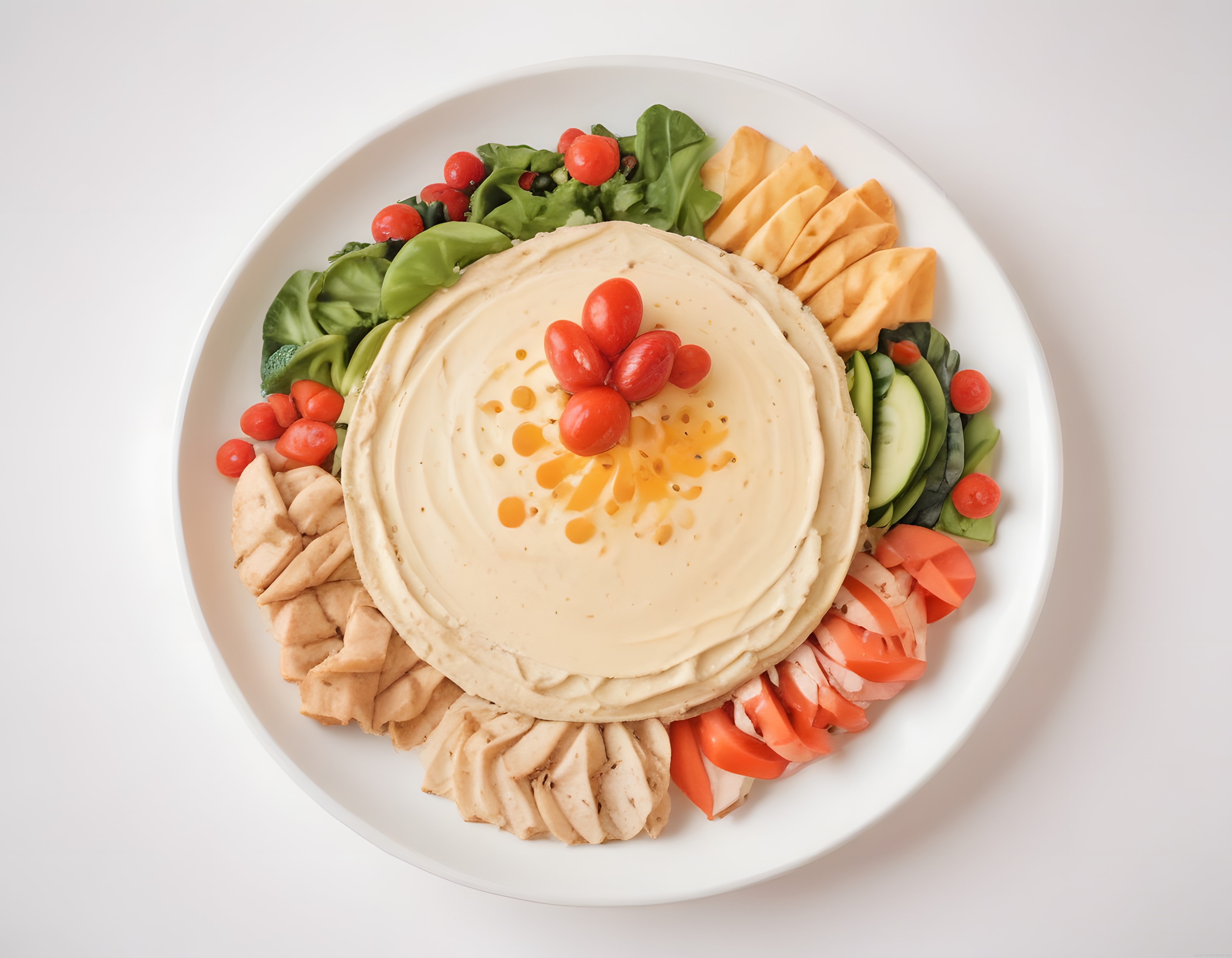 Humus Tabağı Tarifi: Sağlıklı Kahvaltı ve Atıştırmalık İçin Nefis Sunum