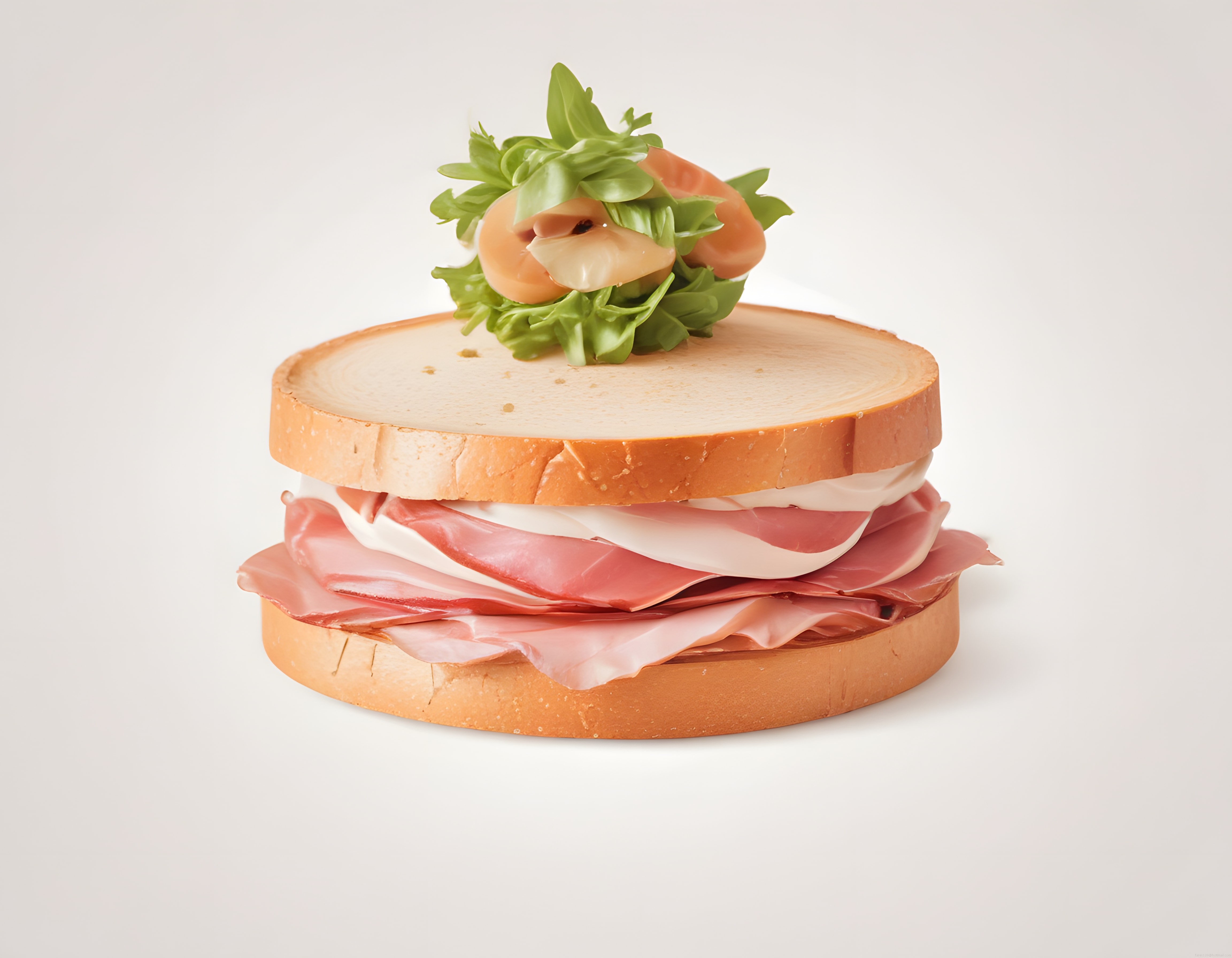 İtalyan prosciutto sandviç tarifi, mozzarella ve roka ile şık sunum