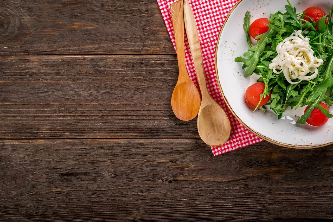 İtalyan usulü taze salata - lezzetli yemek