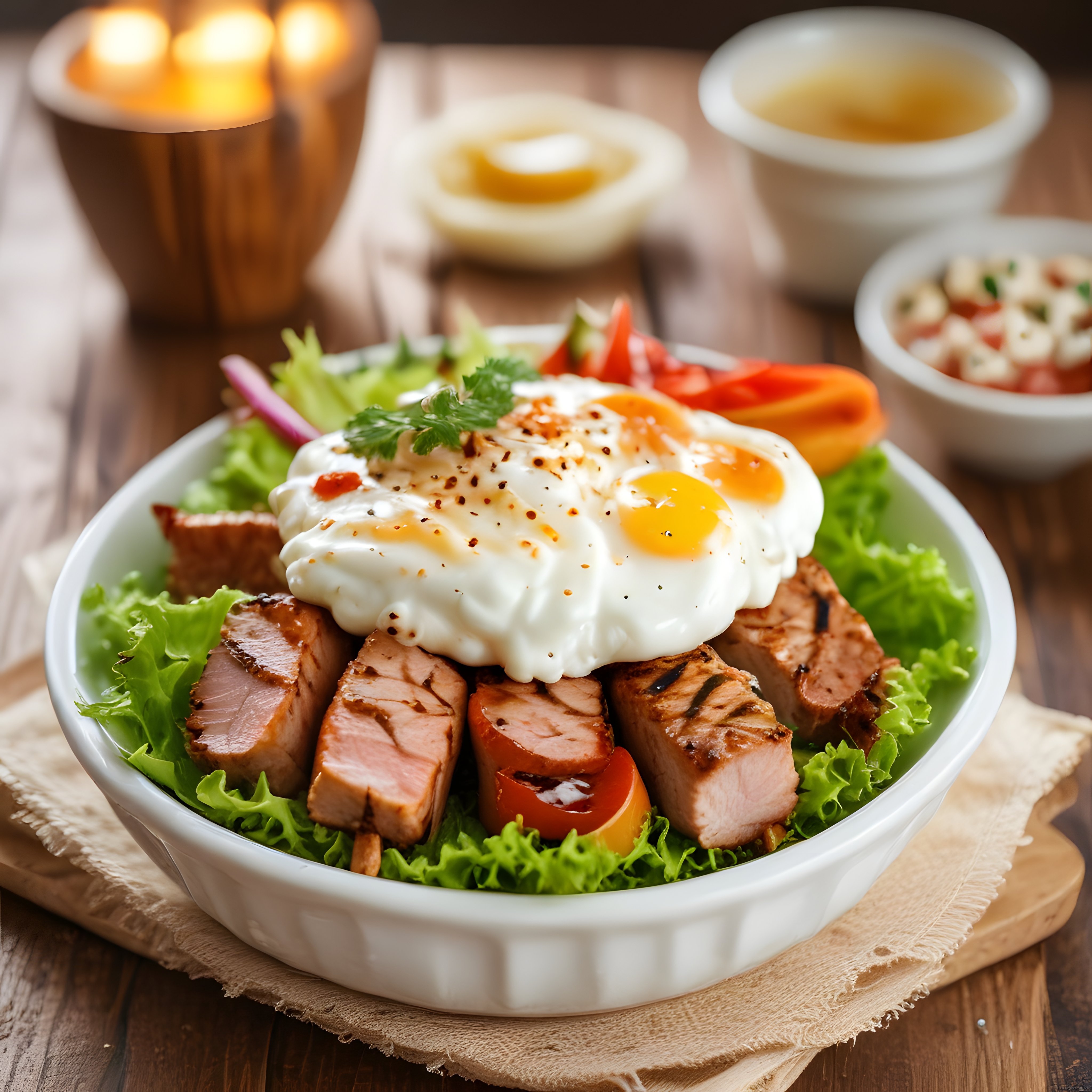 Izgara Etli ve Poşe Yumurtalı Protein Kasesi: Sağlıklı ve Doyurucu Tarif
