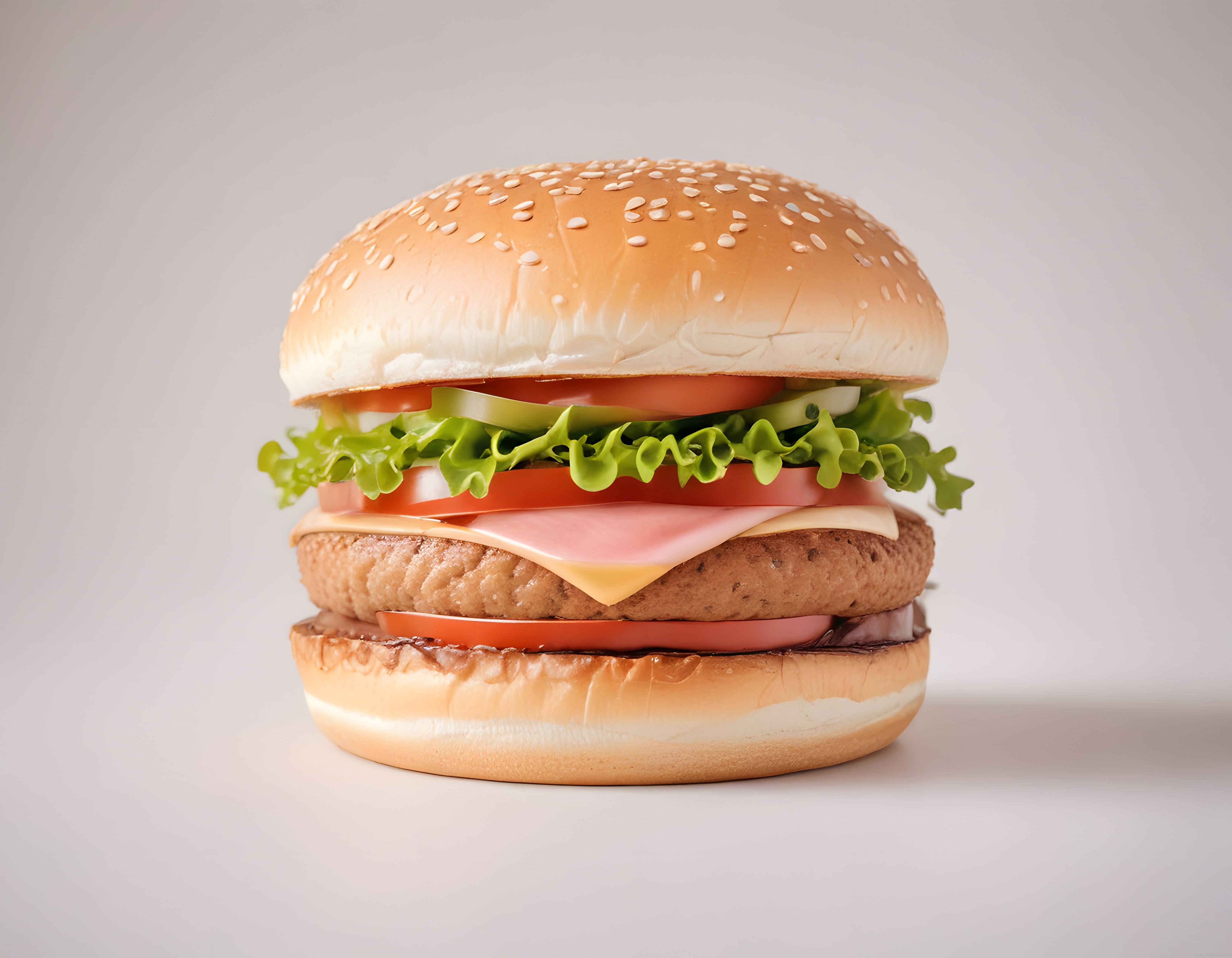 Izgara Köfteli Ev Yapımı Hamburger: Taze Malzemelerle Dolgun Lezzet