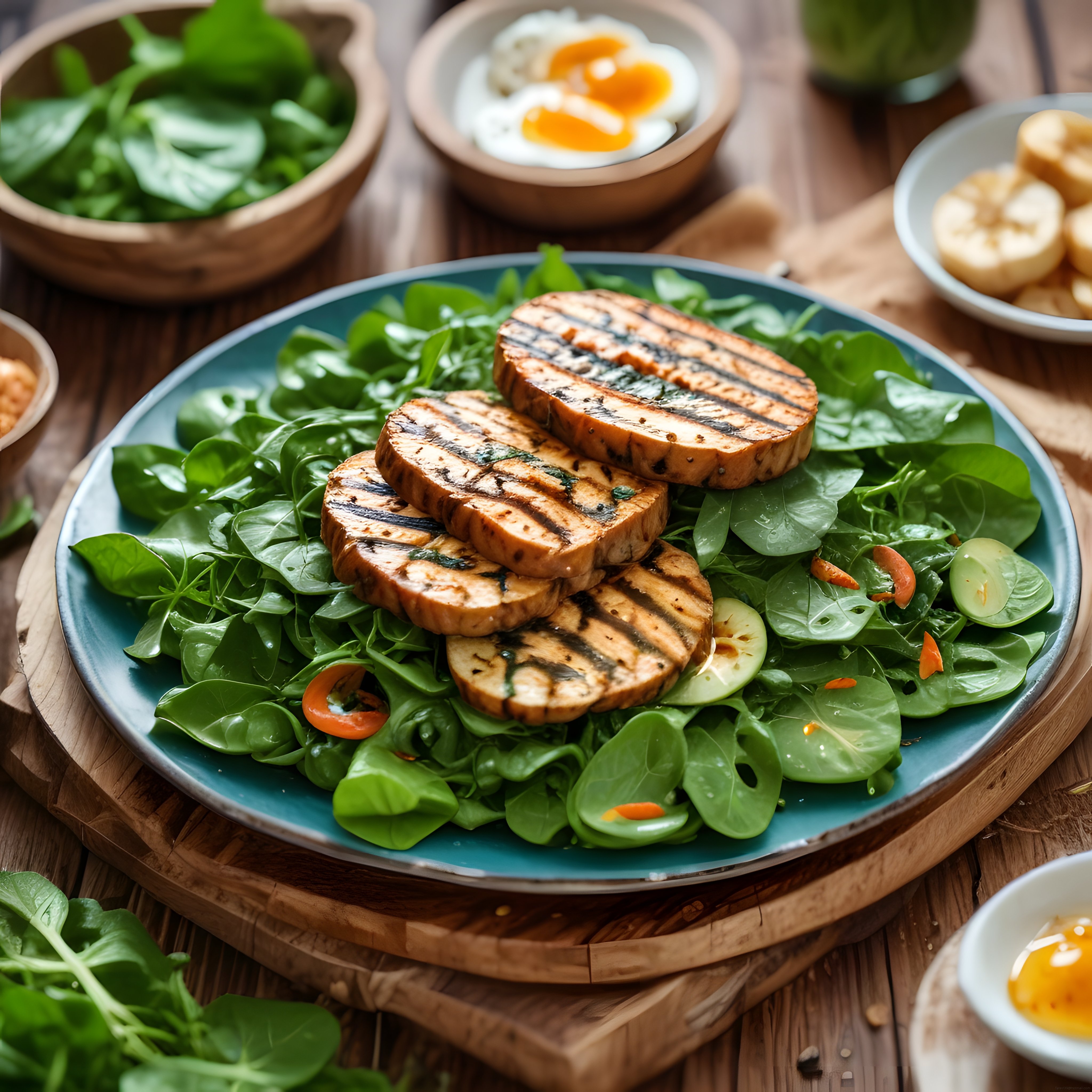 Izgara Tofulu Vegan Salata: Sağlıklı ve Protein Dolu Bir Öğün