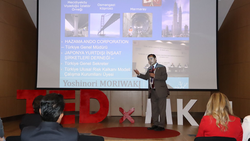 japon mühendis yoshinori moriwaki'nin türkiye projelerini anlattığı konferans