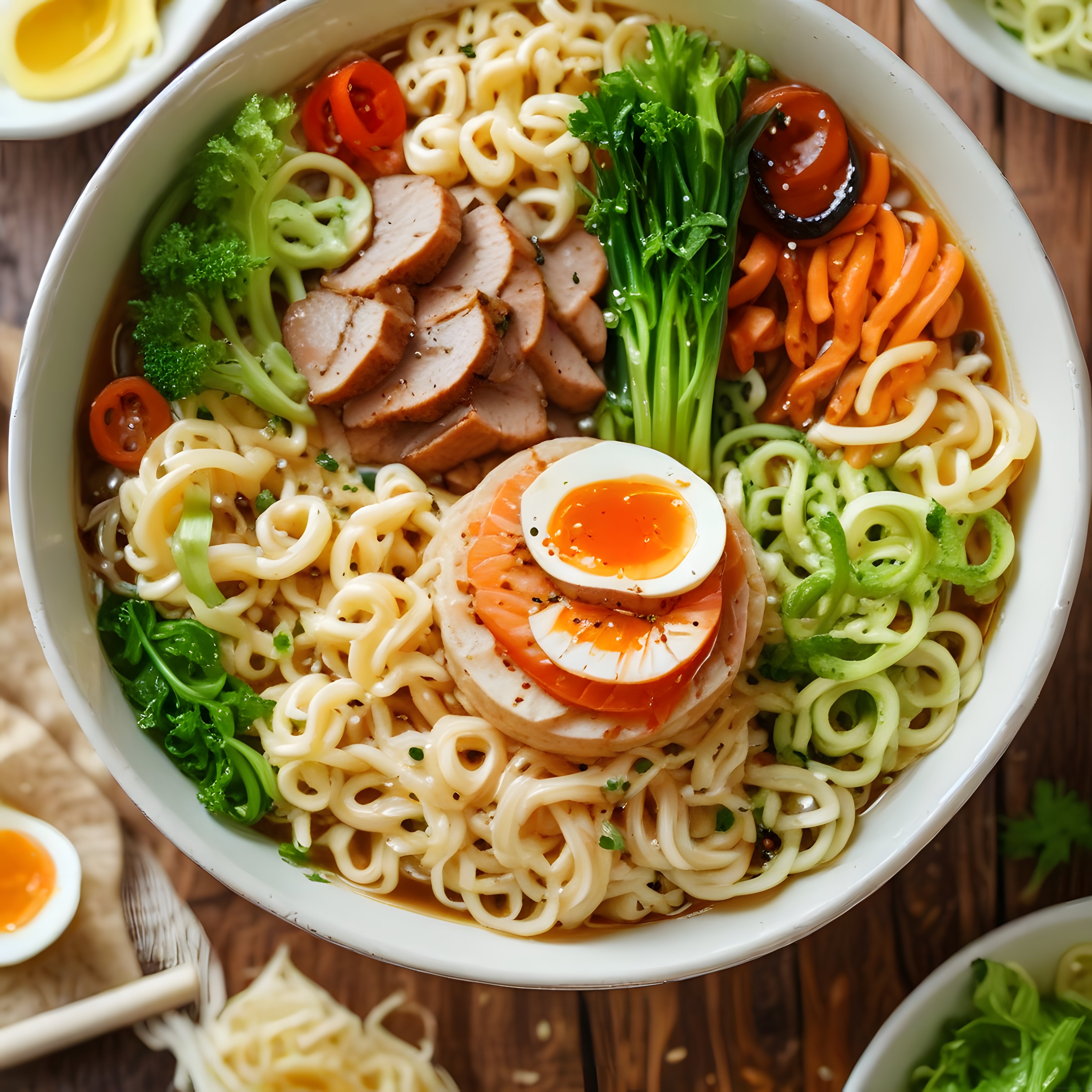 Japon Ramen Kasesi: Yumuşak Erişte, Chashu ve Hanjuku Yumurta Eşliğinde
