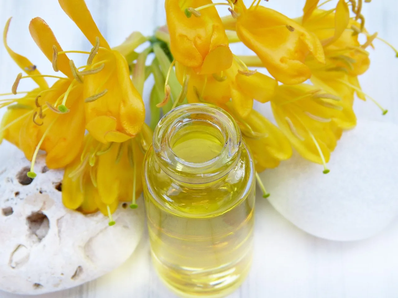 Jojoba yağı şişesi - doğal güzellik bakım