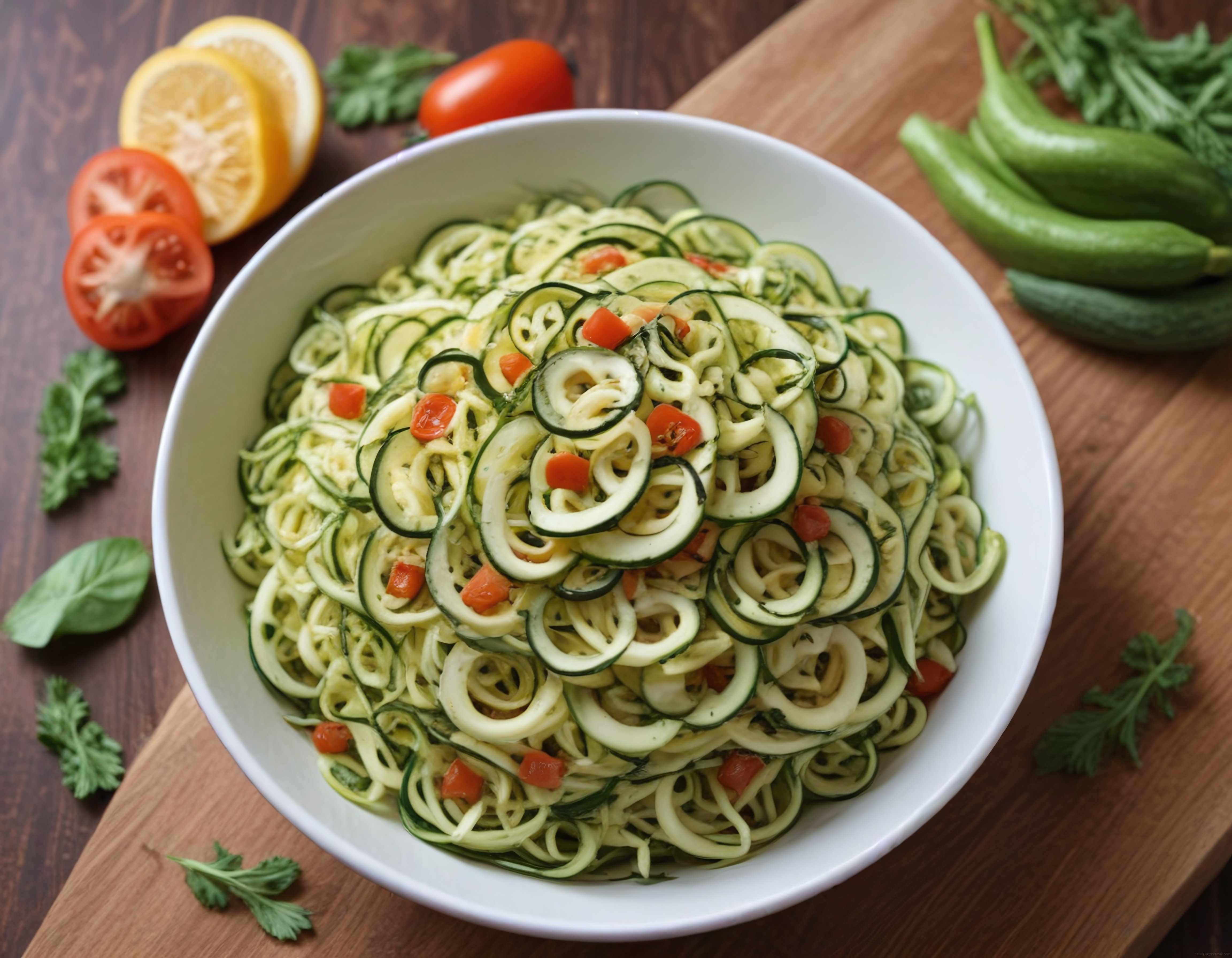 Kabak Spagetti Tarifi: Taze Sebzeli ve Limonlu Sağlıklı Yaz Öğünü