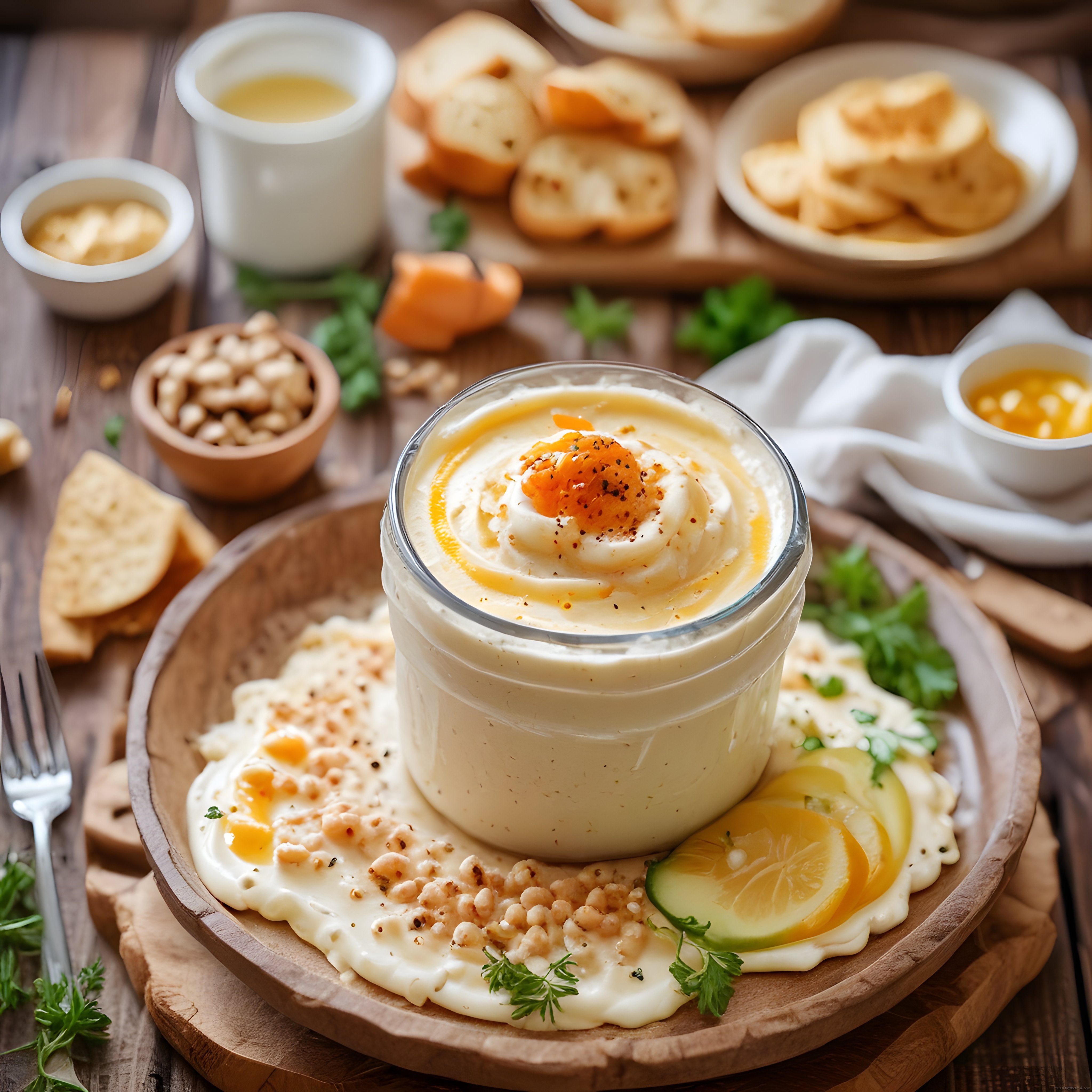 Kahvaltı Sofralarınıza Özel: Krem Peynirli Ev Yapımı Meze ve Brunch Sunumu