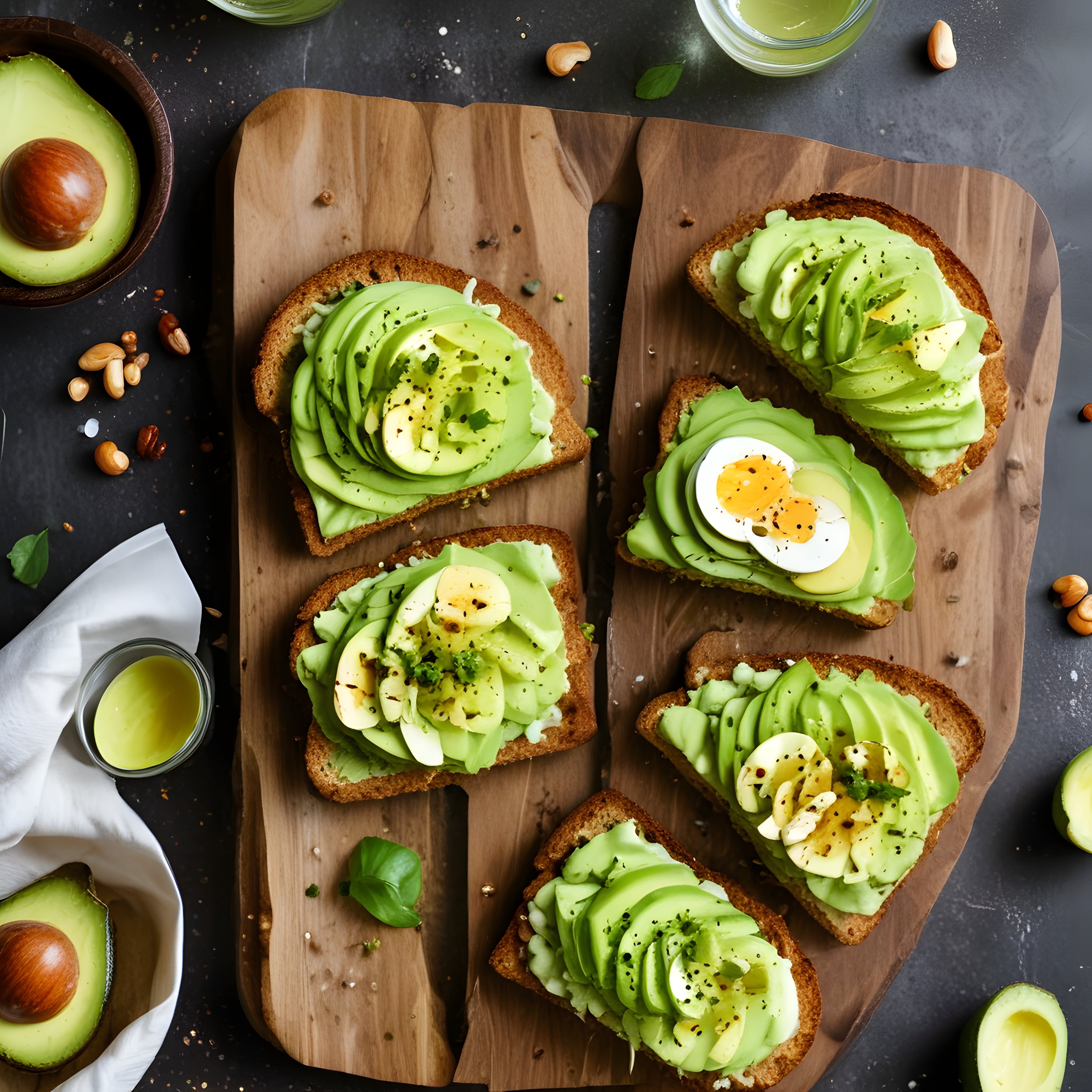 Kahvaltı Sofrasında Avokadolu Ekmek: Taze ve Sağlıklı Lezzetler
