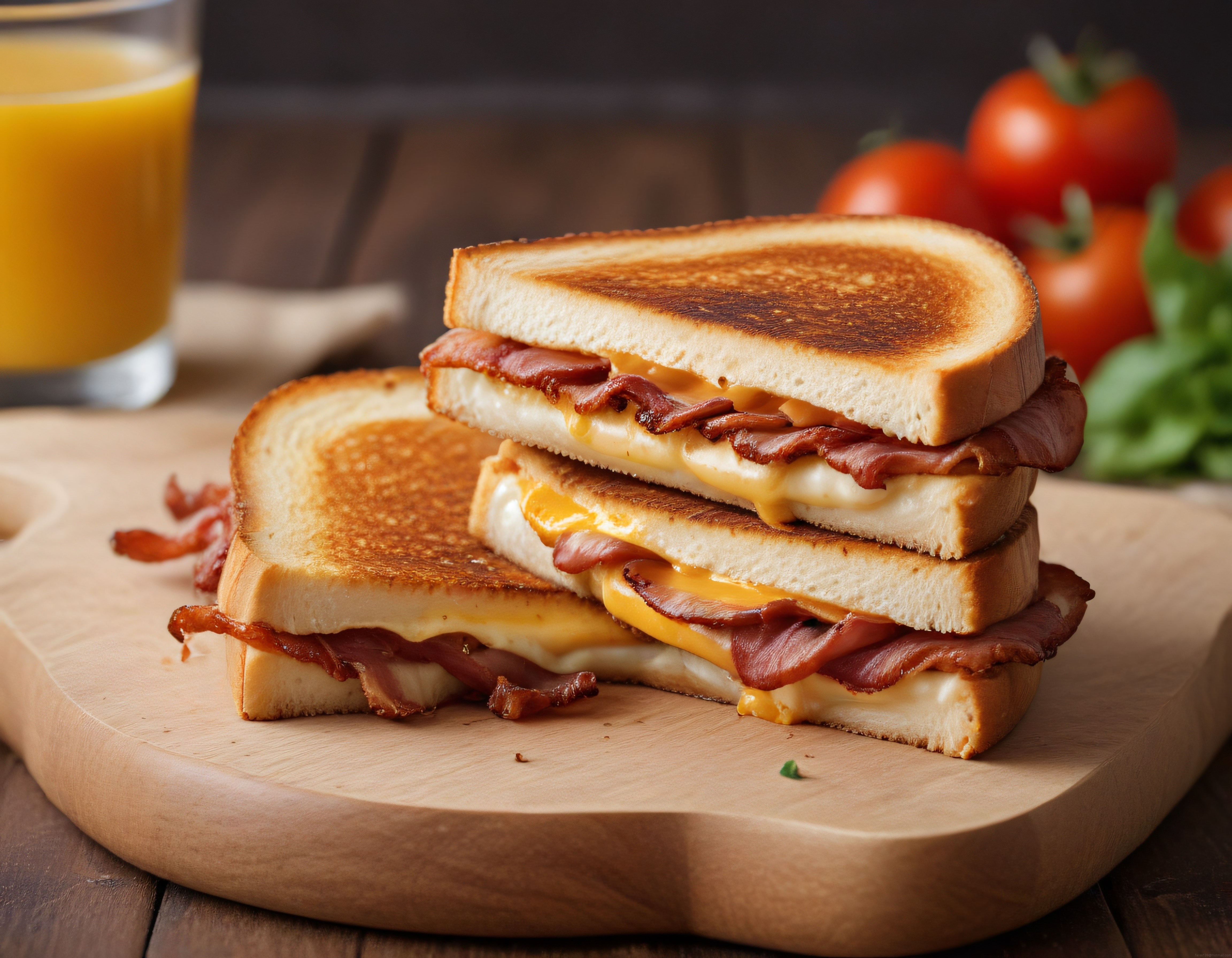 Kahvaltılık Tost Sandviç: Pastırma, Yumurta ve Peynirle Dolu Çıtır Lezzet