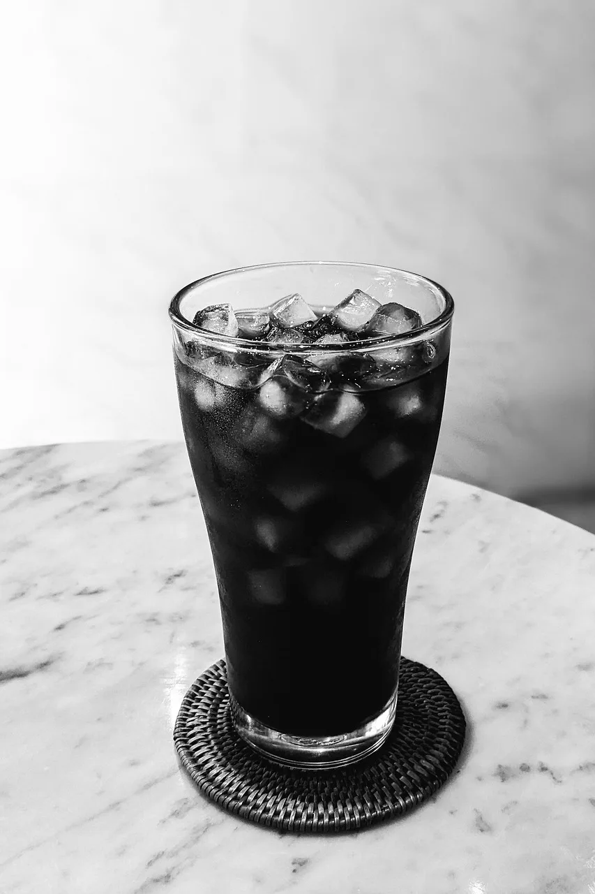 Kahve molası soğuk demleme espresso fotoğrafı