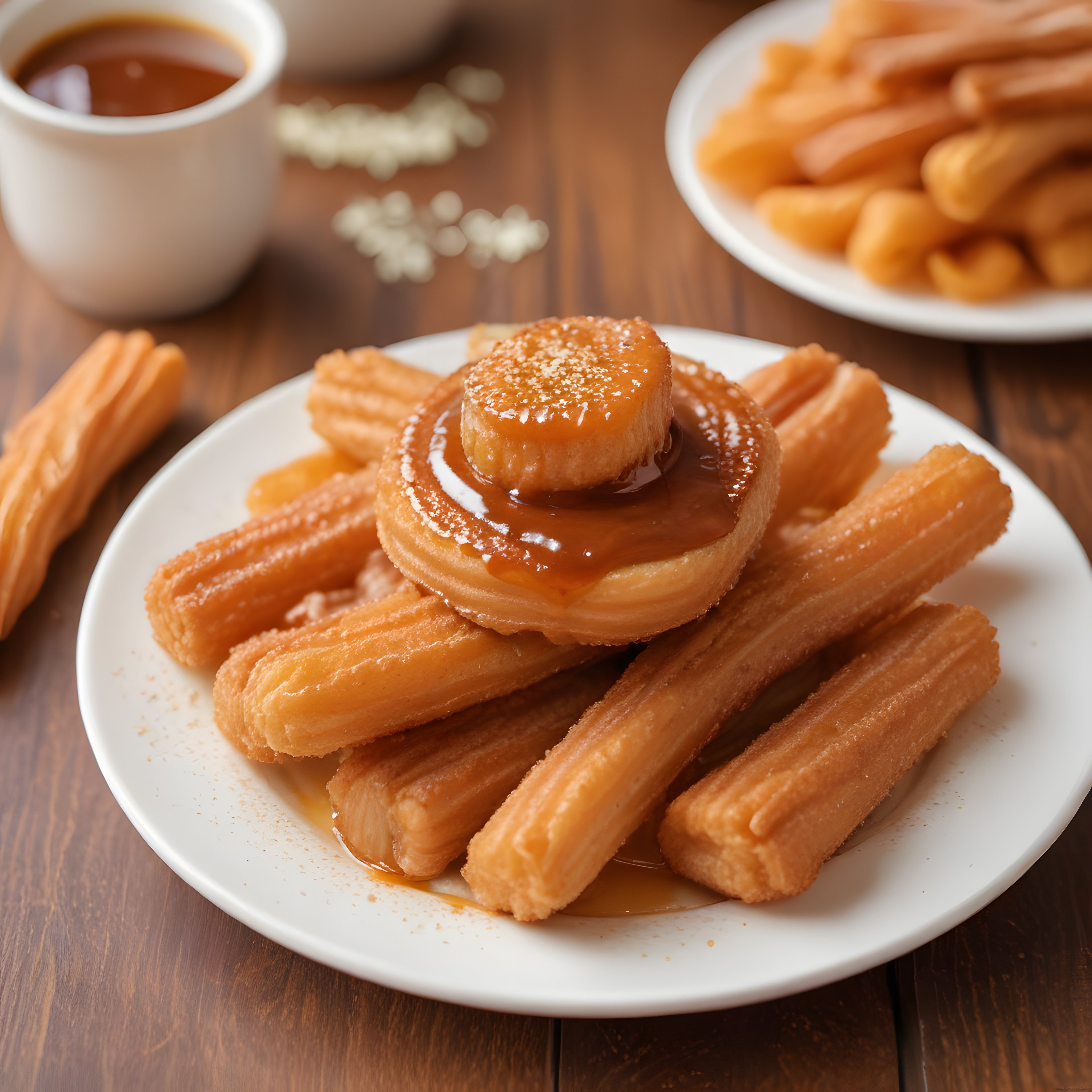 Karamel Soslu Muzlu Churros Tabağı: Sıcacık İspanyol Tatlı Tarifi
