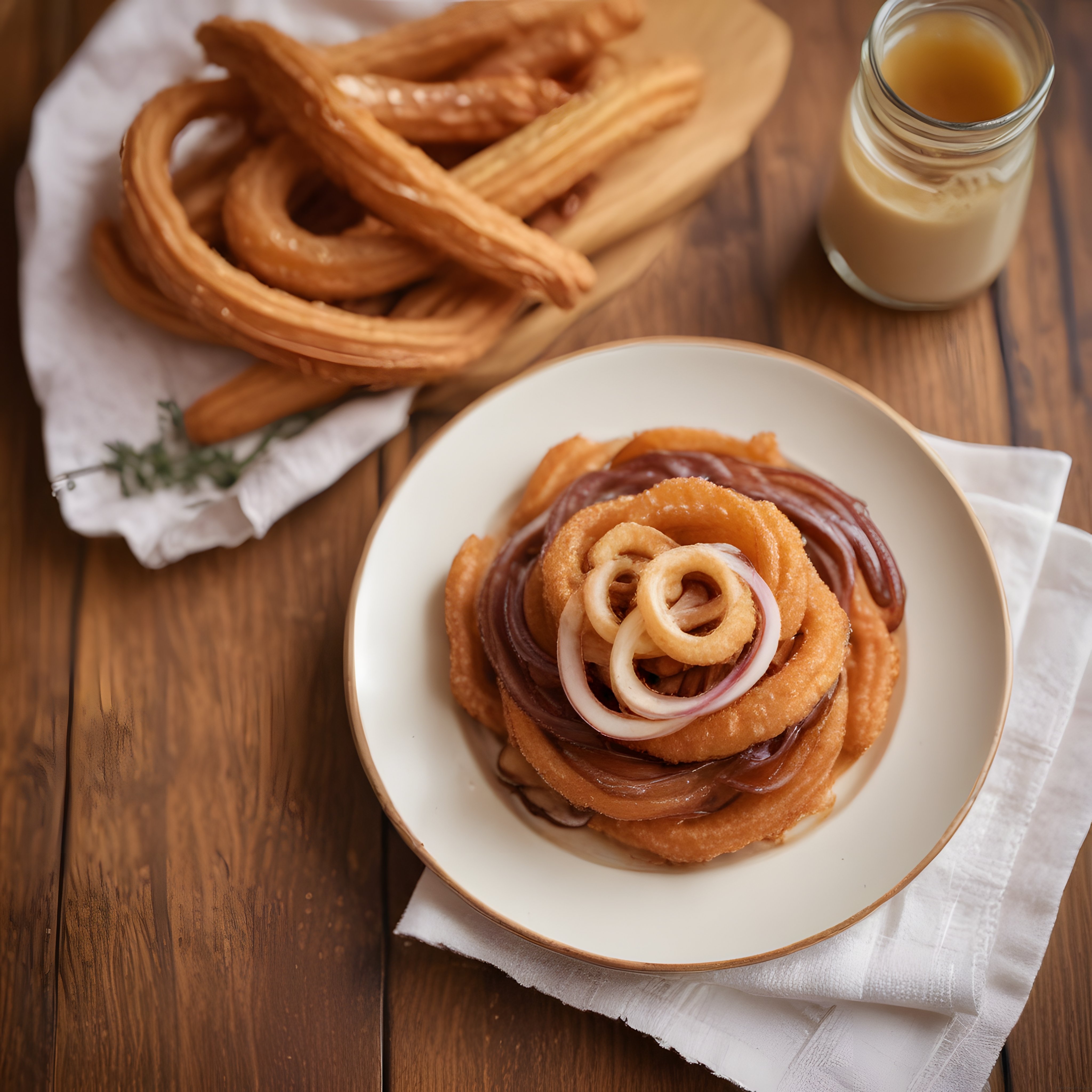 Karamel ve Çikolata Soslu Çıtır Churros: Sıcak İspanyol Tatlısı Tarifi