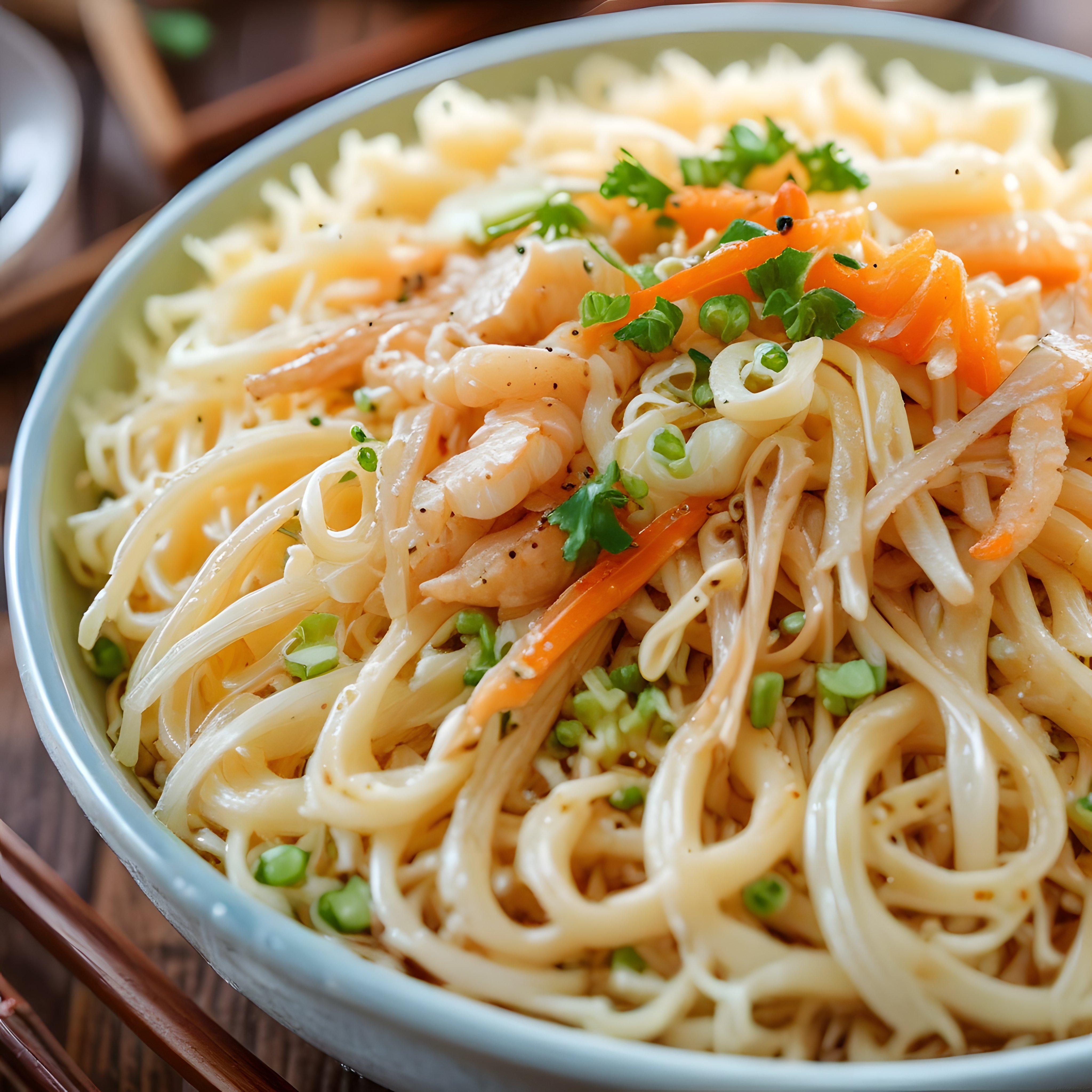 Karidesli Asya Noodle Kasesi: Sebzelerle Pratik ve Lezzetli Tarif