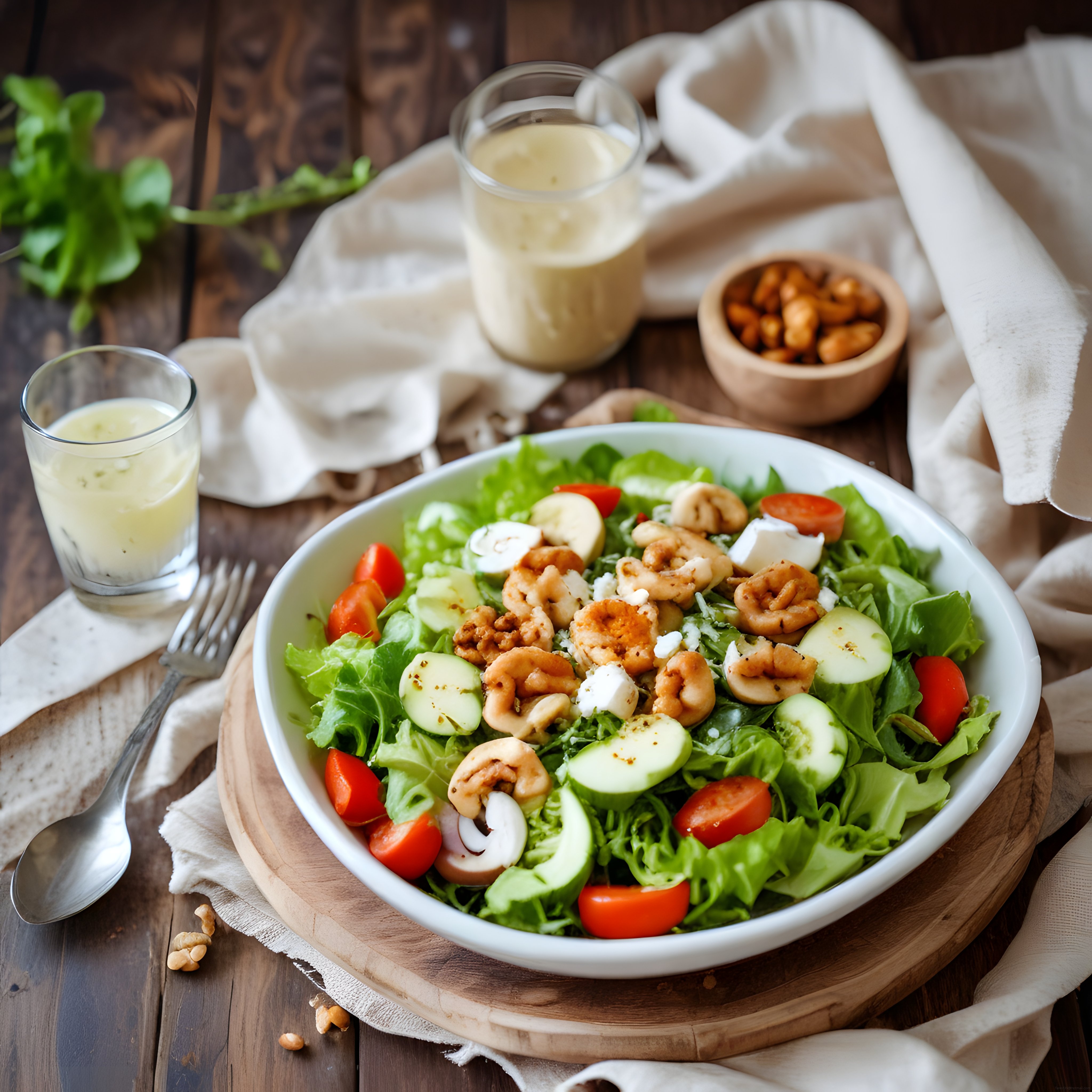 Karidesli Avokadolu Salata Tarifi: Besleyici ve Lezzetli Kase Salata