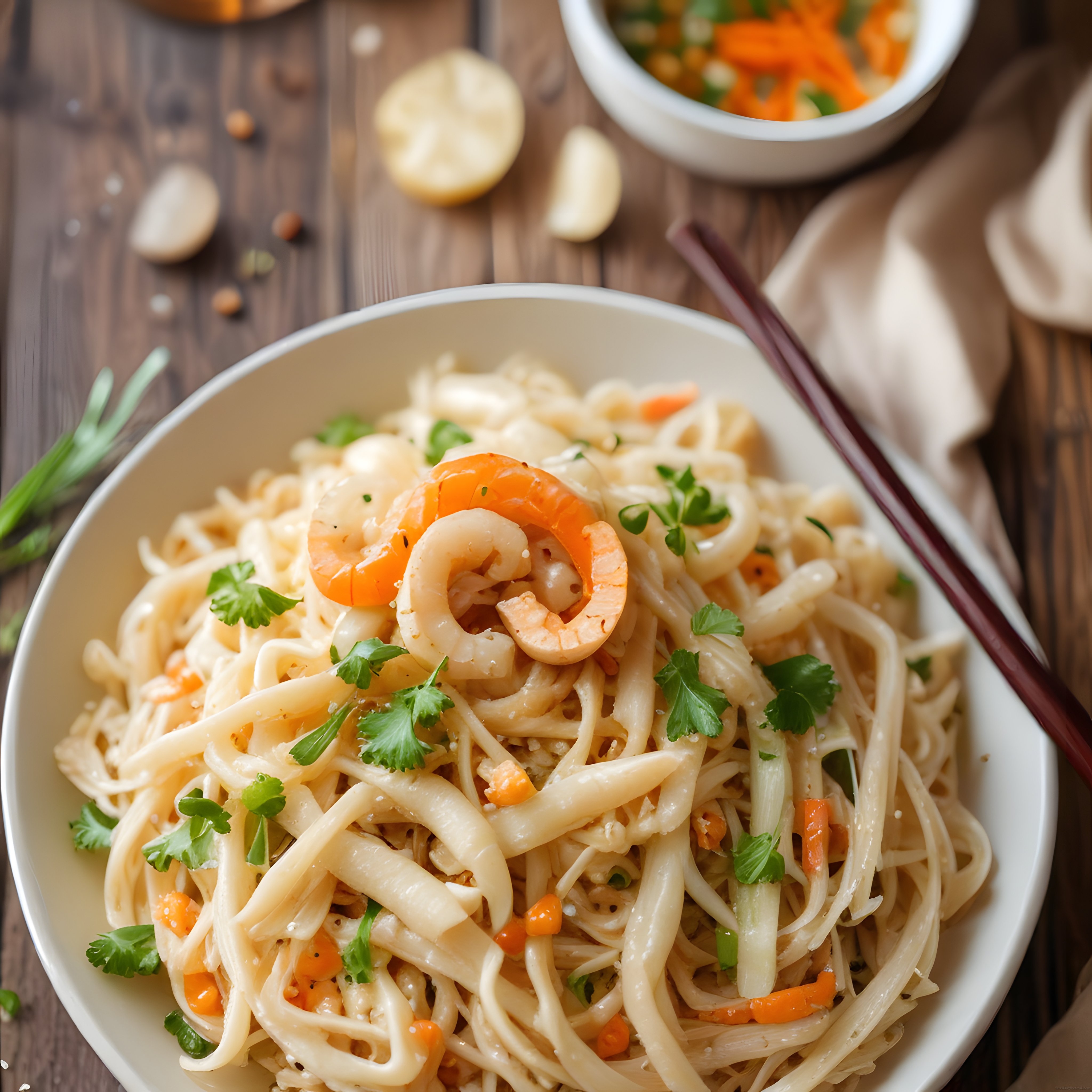 Karidesli noodle kasesi: ev yapımı asya usulü makarna tarifi ve sunum önerileri