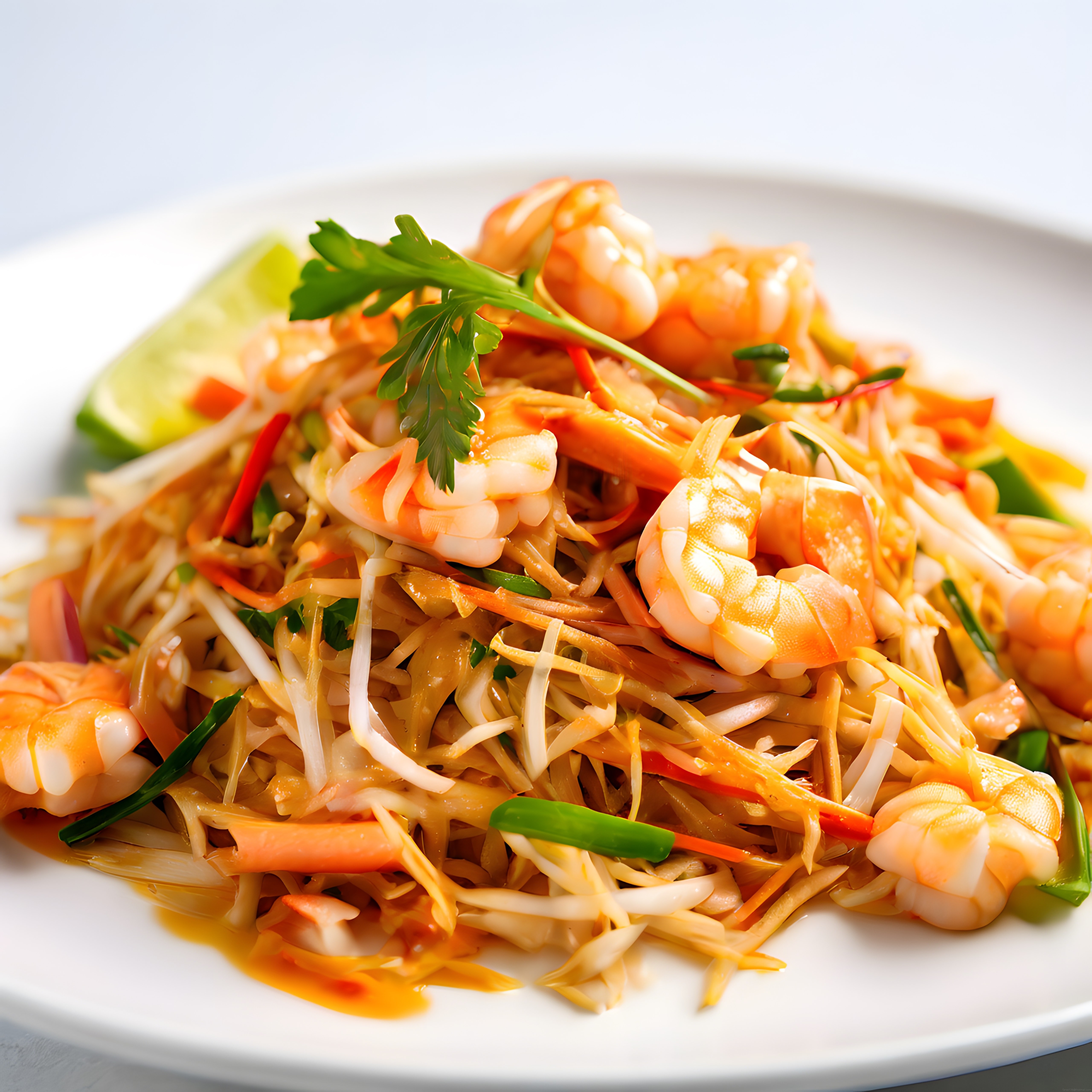 Karidesli Pad Thai: Taze Noodle ve Fıstık ile Tayland'ın Efsane Sokak Lezzeti