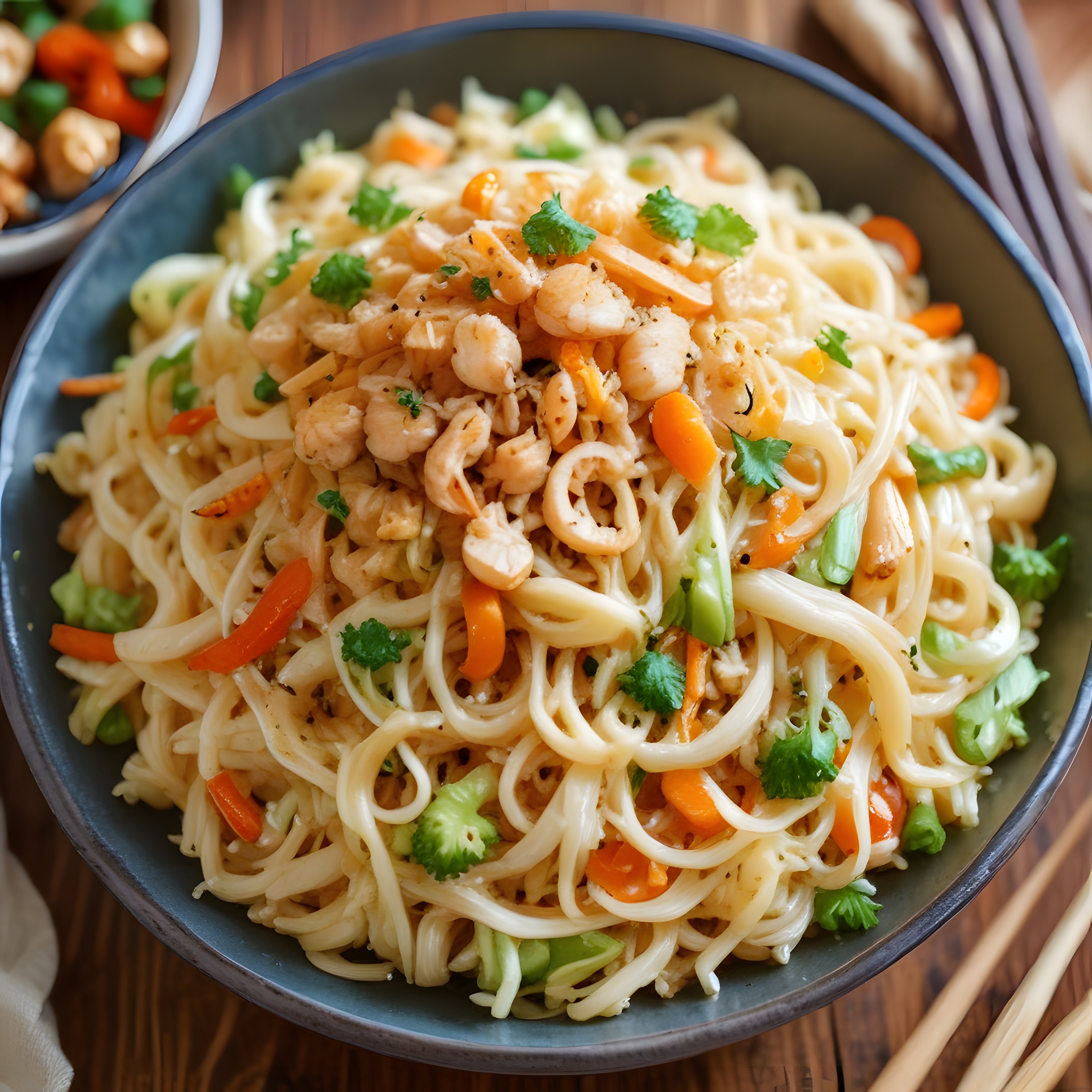 Karidesli Sebzeli Noodle Tarifi: Asya Mutfağından Pratik ve Lezzetli Bir Makarna