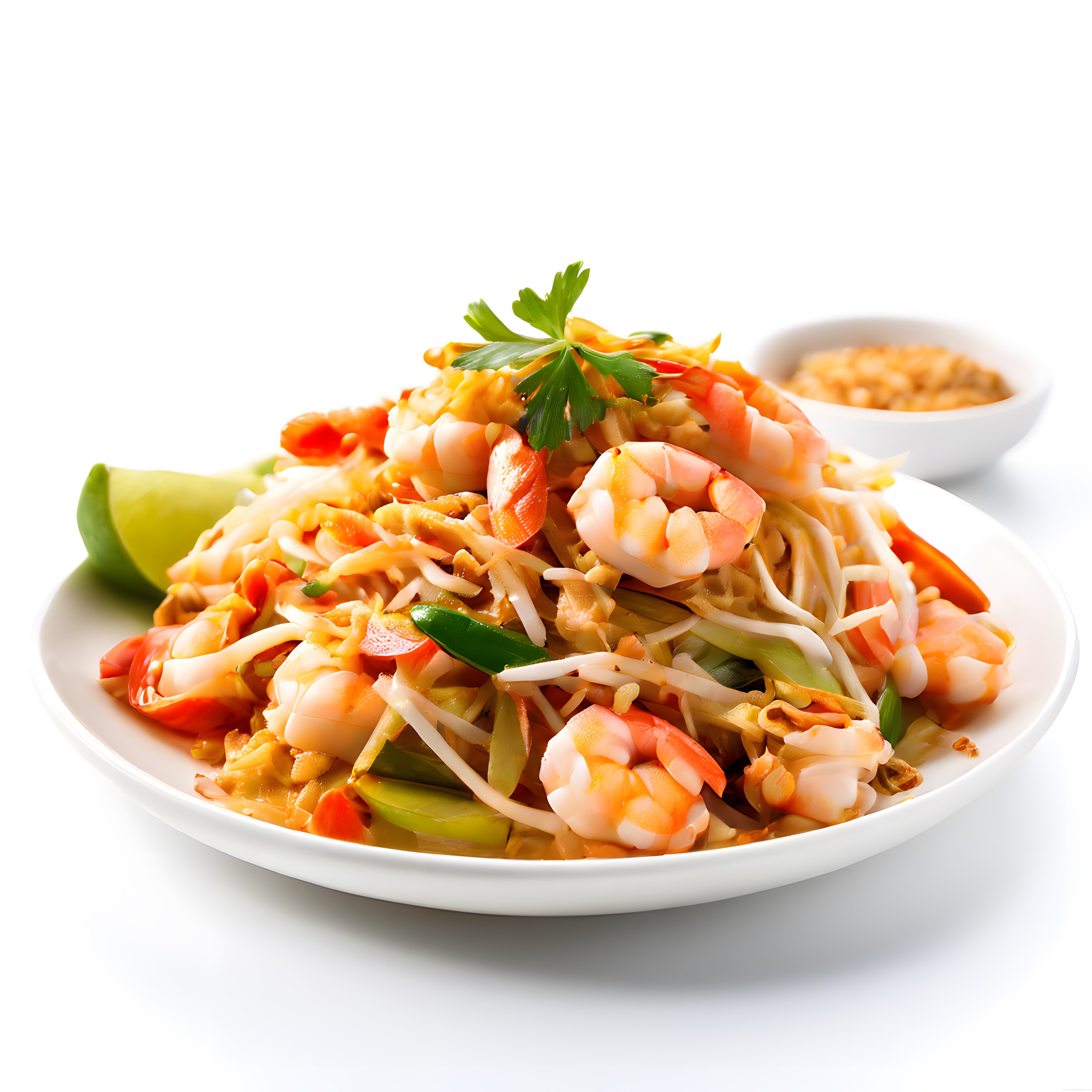 Karidesli Thai Noodle Salatası: Uzakdoğu Lezzetlerinden Taze ve Renkli Bir Tabak
