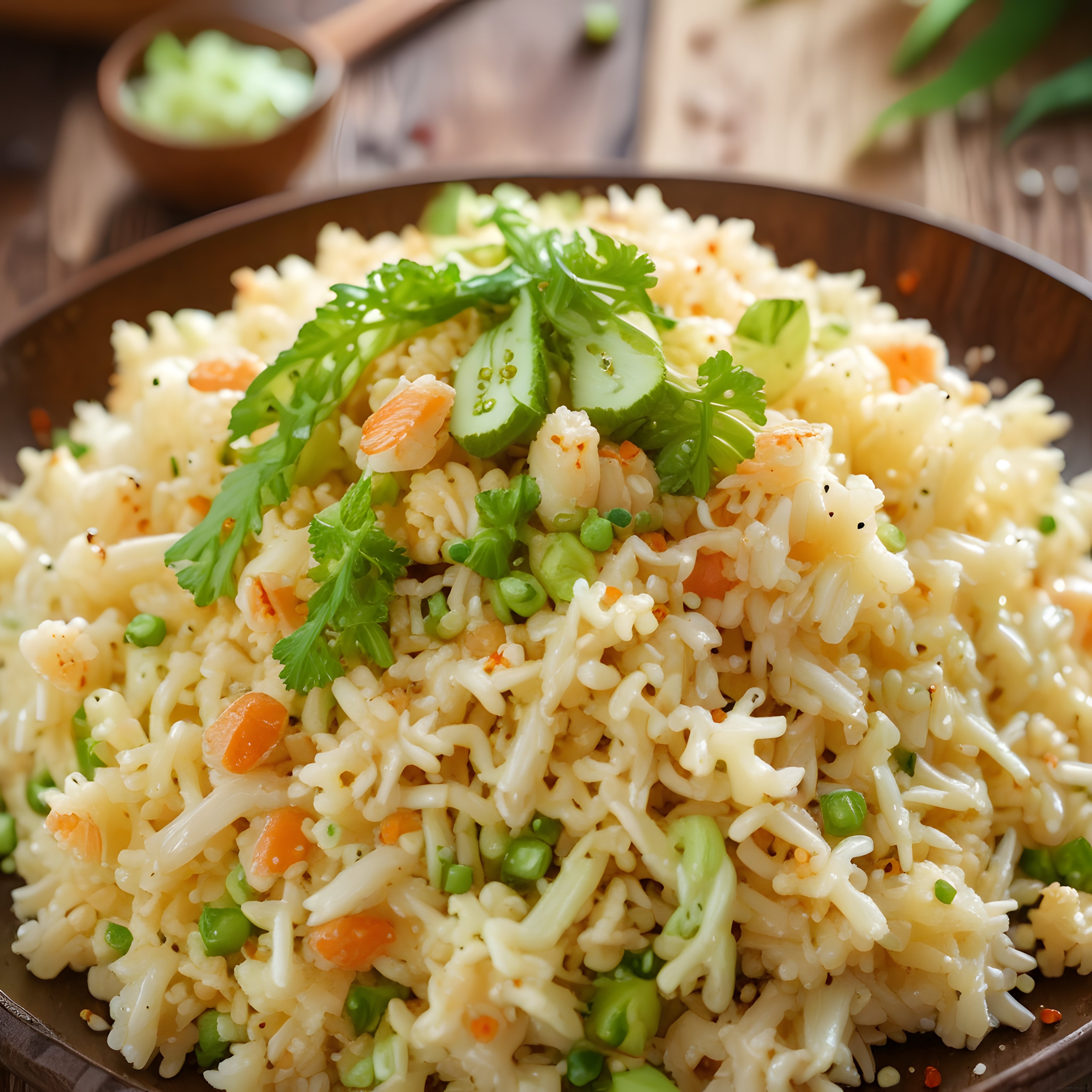 karidesli ve sebzeli pirinç salatası: pratik ve besleyici öğün fikri