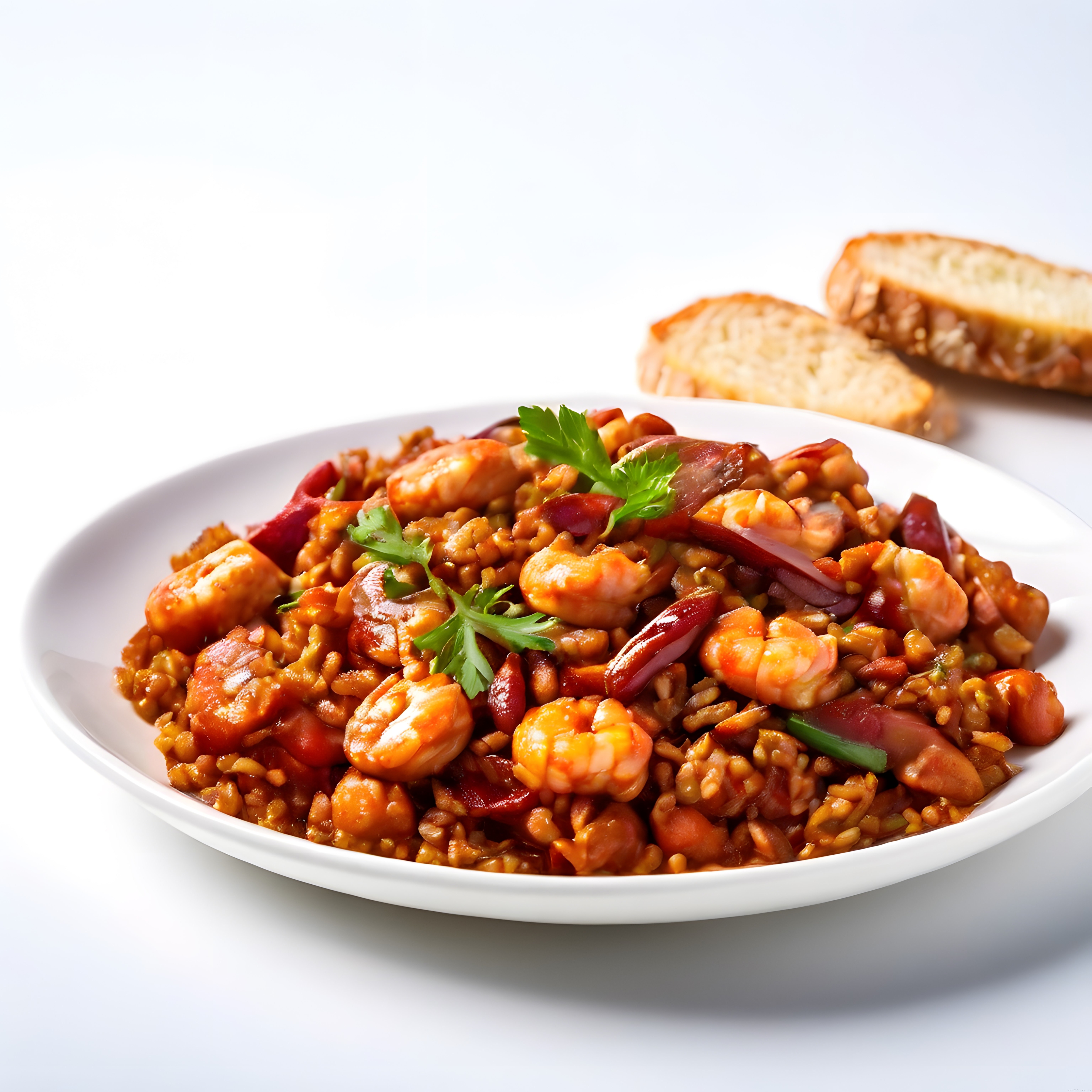 Karidesli ve Sosisli Baharatlı Pirinç Yemeği Tarifi – Jambalaya Tadında