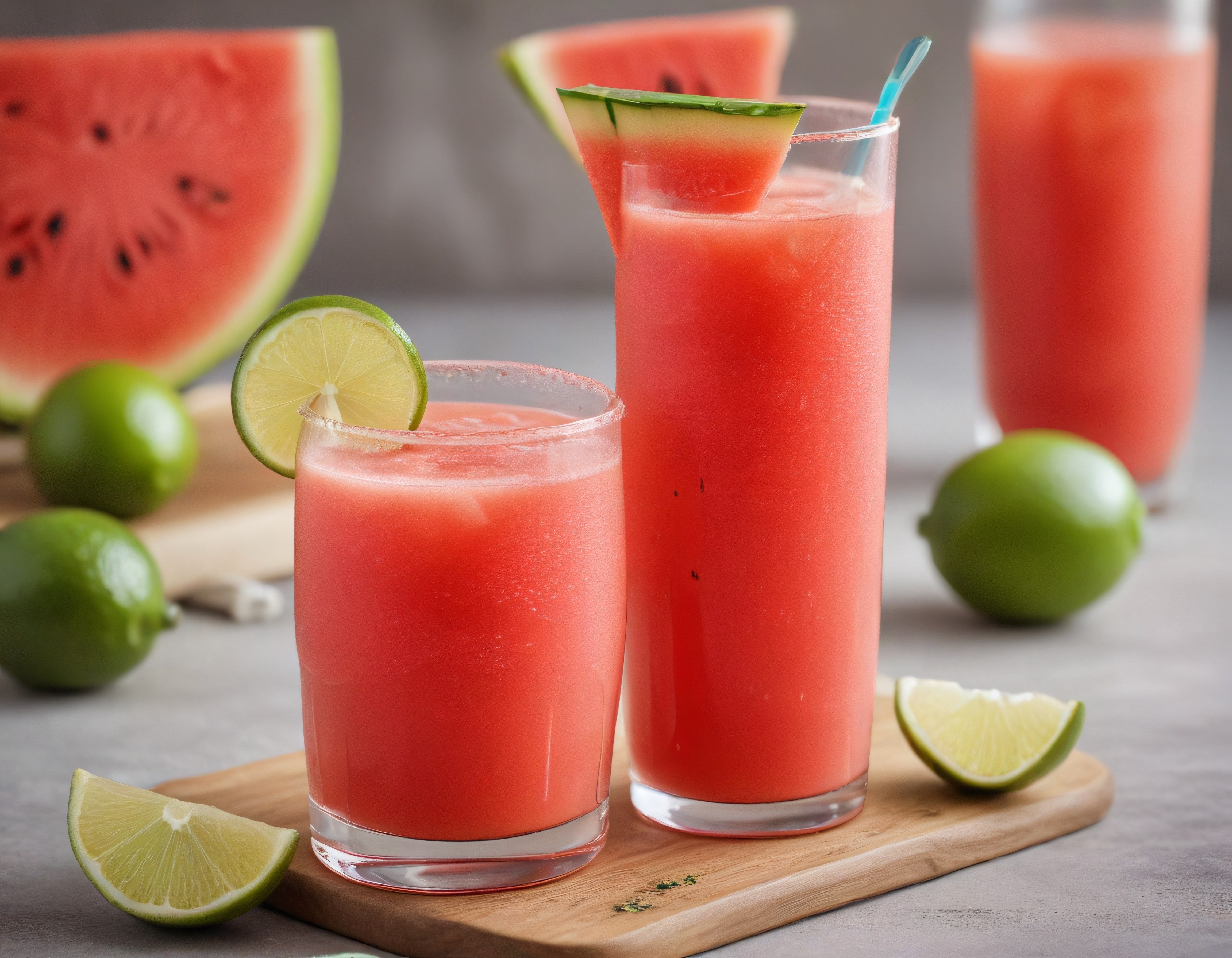 Karpuz ve lime ile hazırlanan ferahlatıcı yaz içeceği: ev yapımı smoothie tarifi