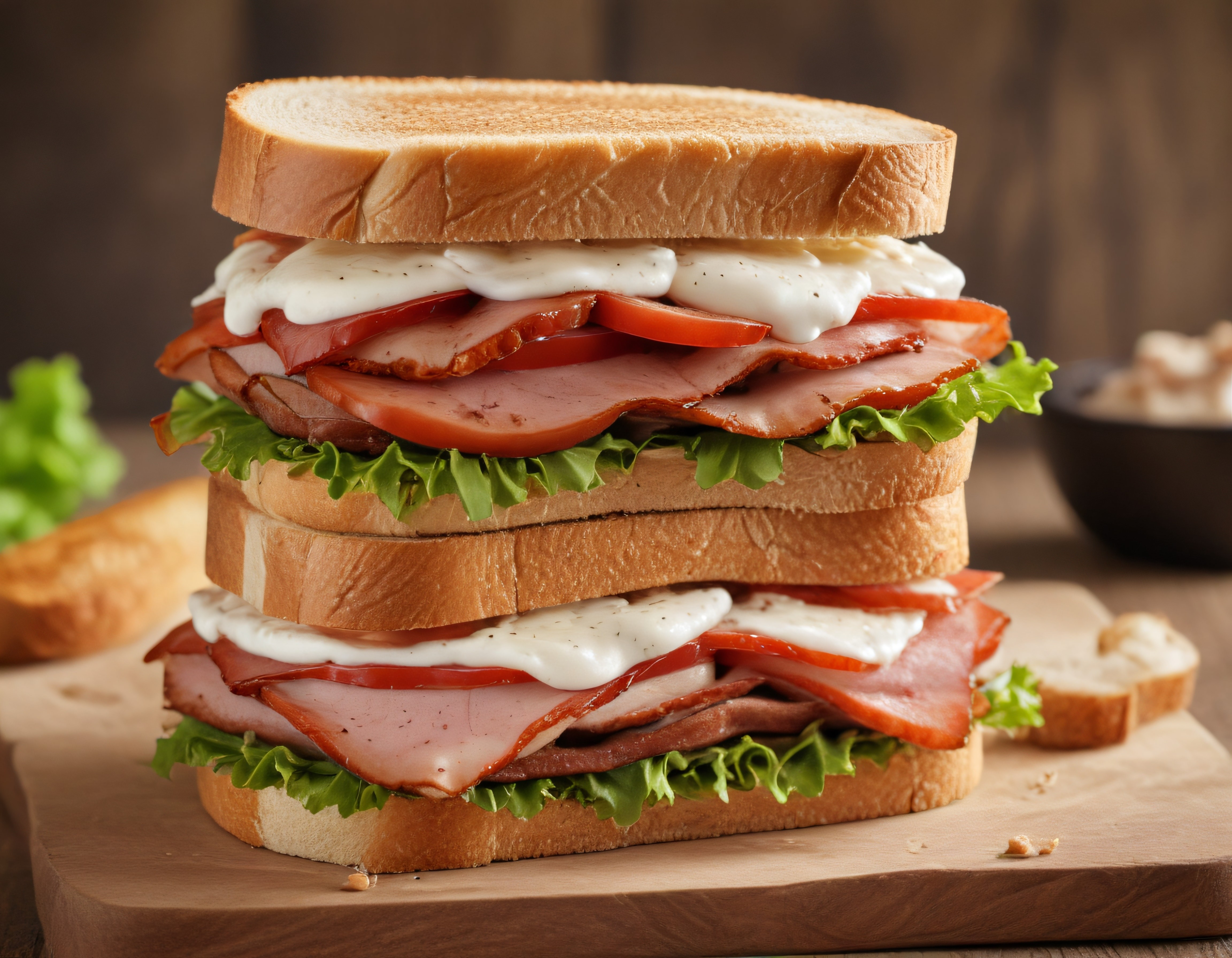 Kat Kat Lezzet: Jambonlu Domatesli Club Sandwich Tarifi ve Sunum Önerileri