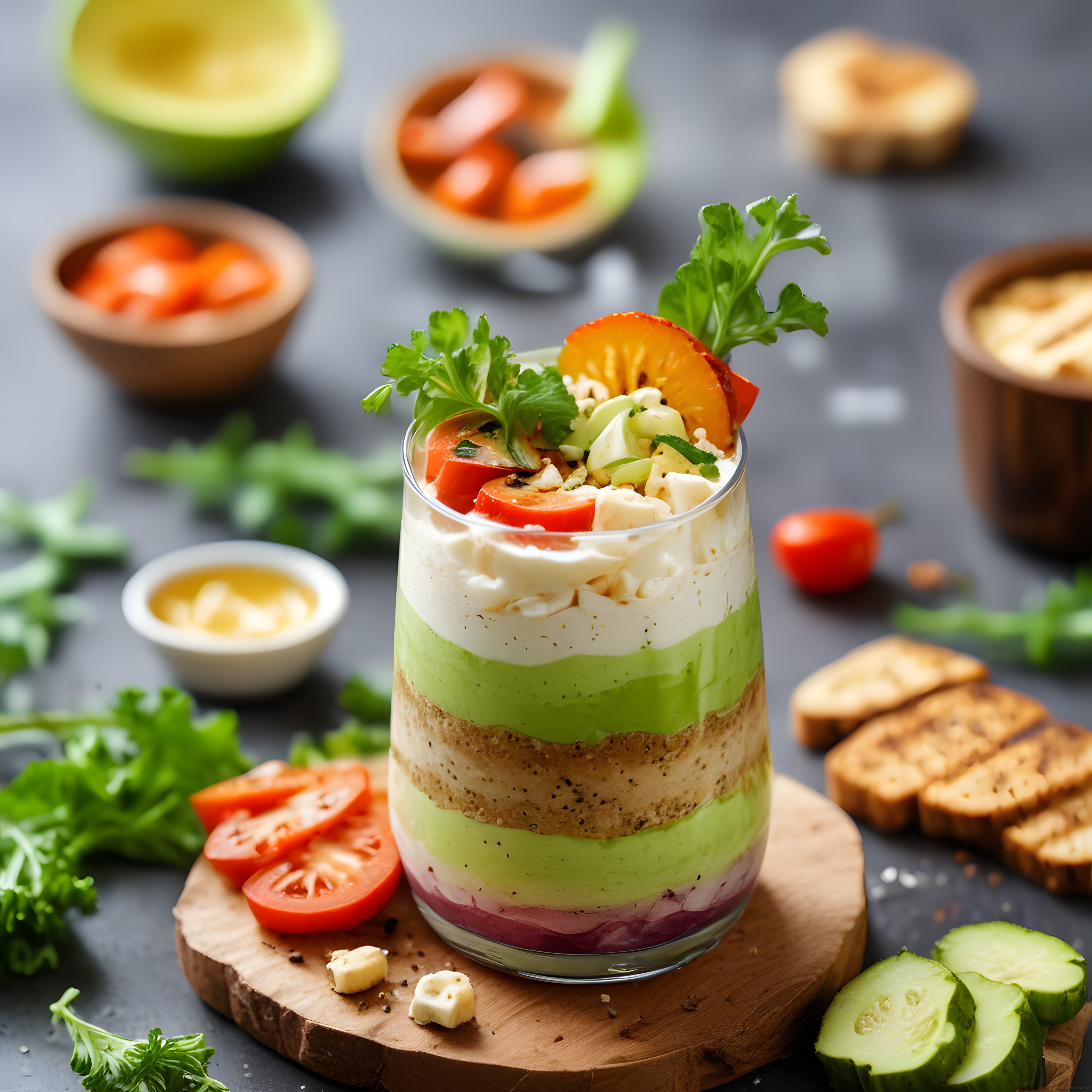 Katmanlı Avokadolu Kahvaltı Bardağı ile Pratik ve Sağlıklı Brunch Tarifi