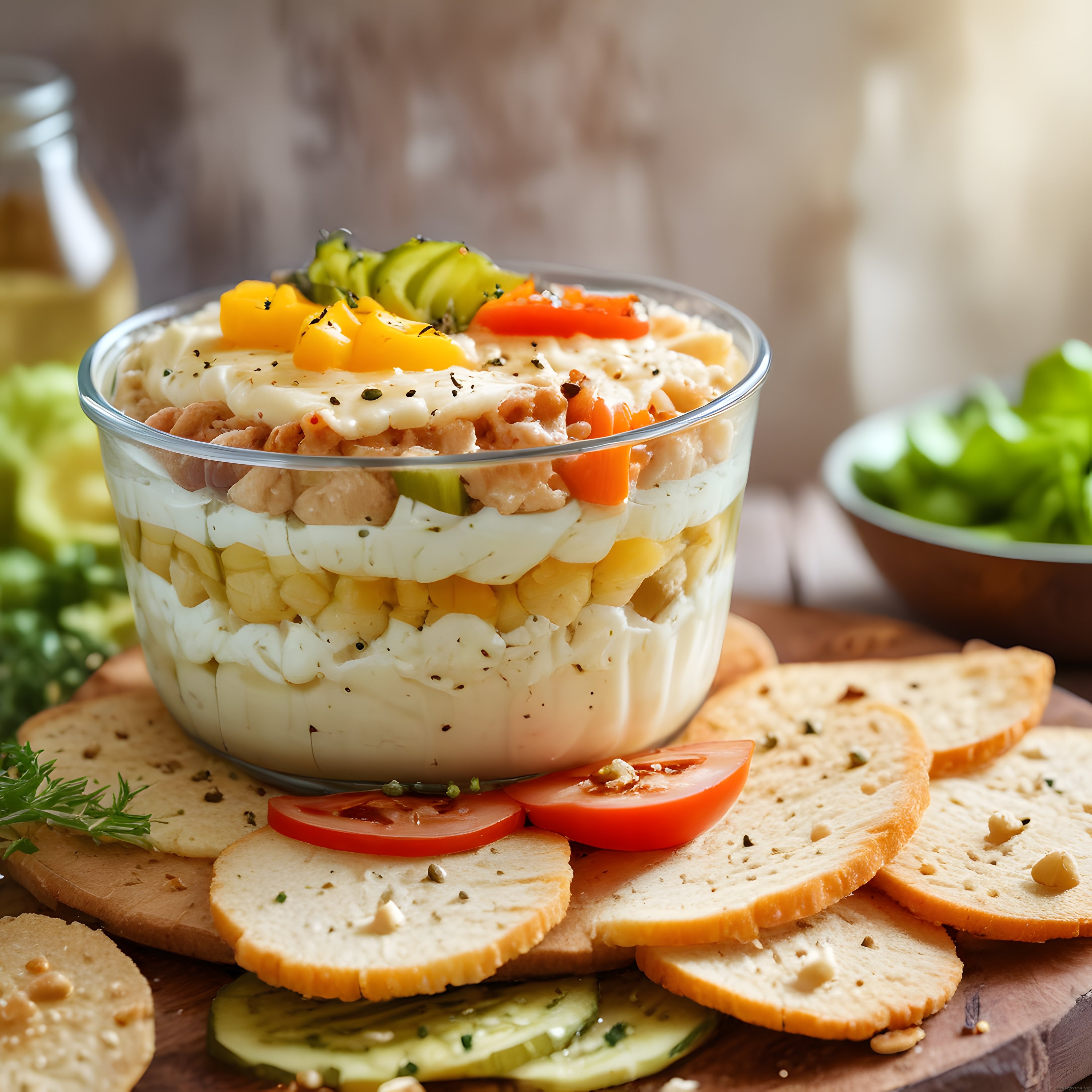 Katmanlı Ton Balıklı Salata Tarifi: Pratik ve Doyurucu Kahvaltılık Sunum