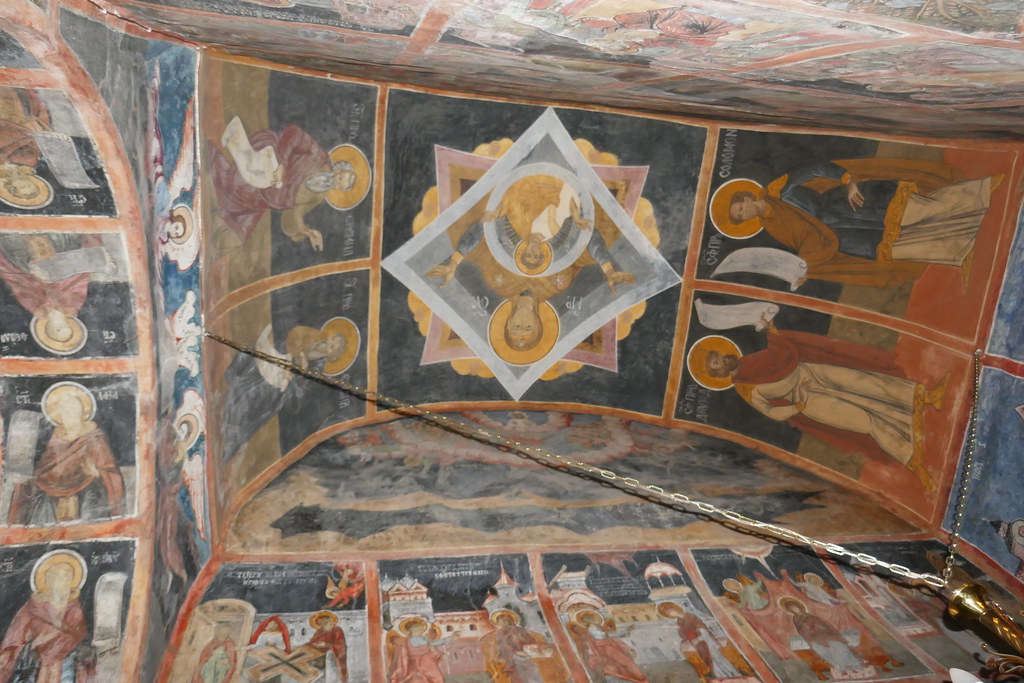 Kayalık Manastırın Tavanındaki Bizans Freskleri ve Dini İkonalar
