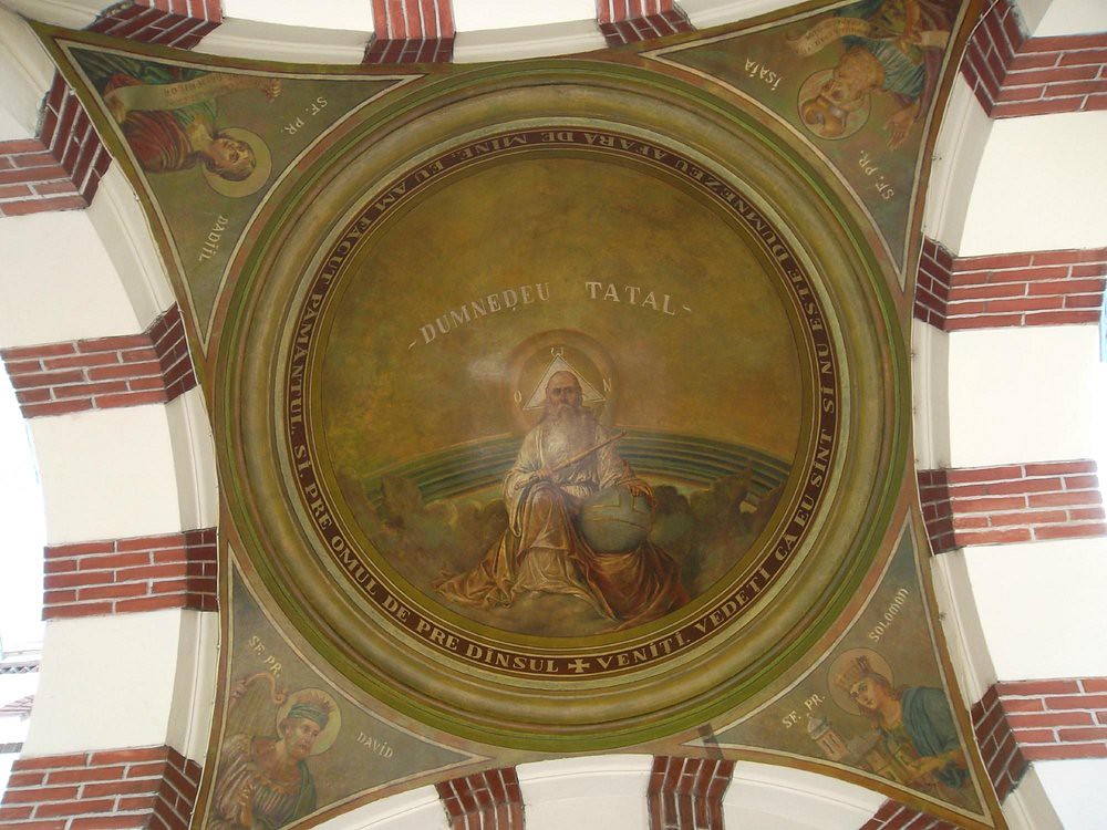 Kilise Kubbesindeki Dumnezeu Tatal Freski ve Dini Figürlerin Hikayesi