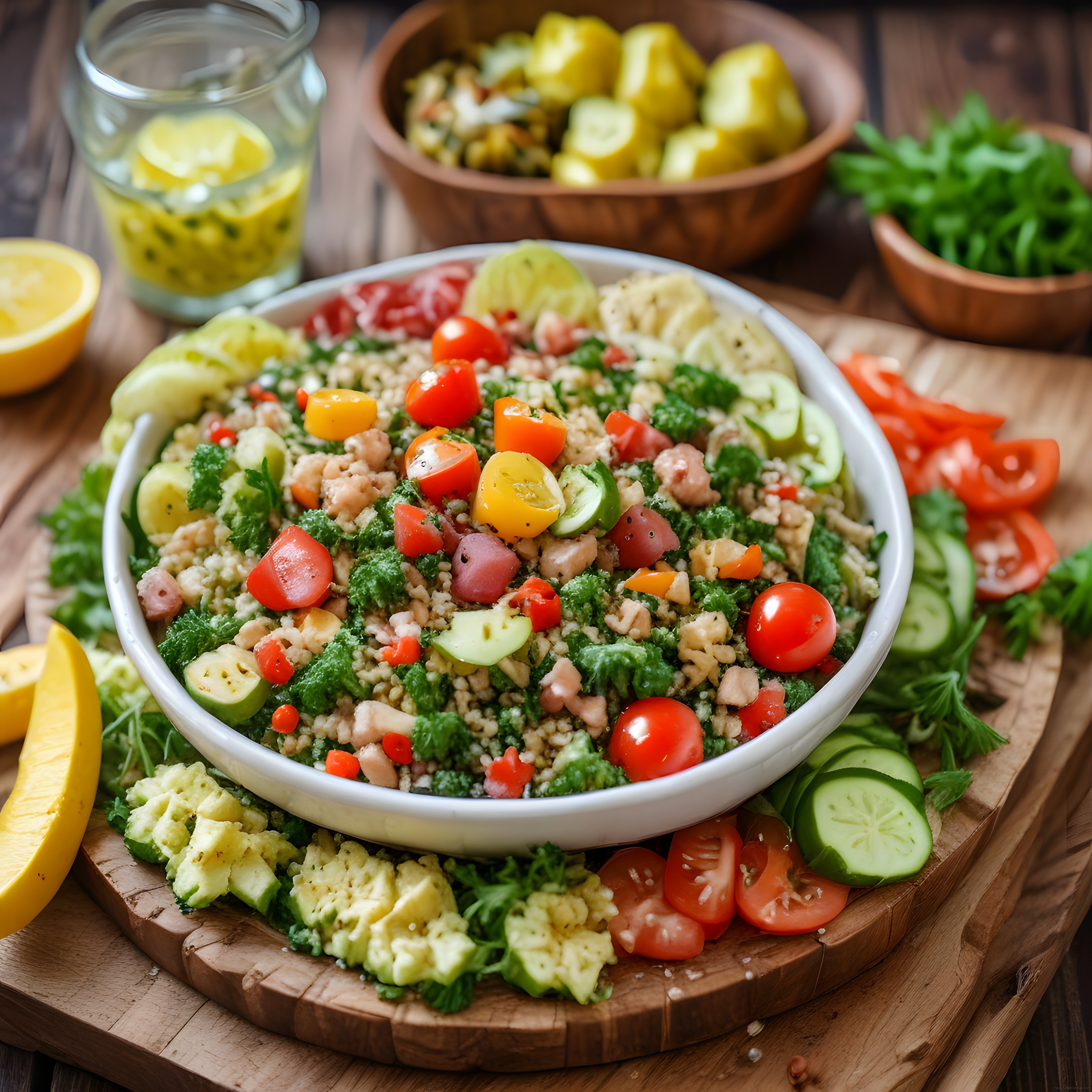 Kinoa ve Avokadolu Tavuk Salatası: Besleyici ve Pratik Bir Öğün Önerisi