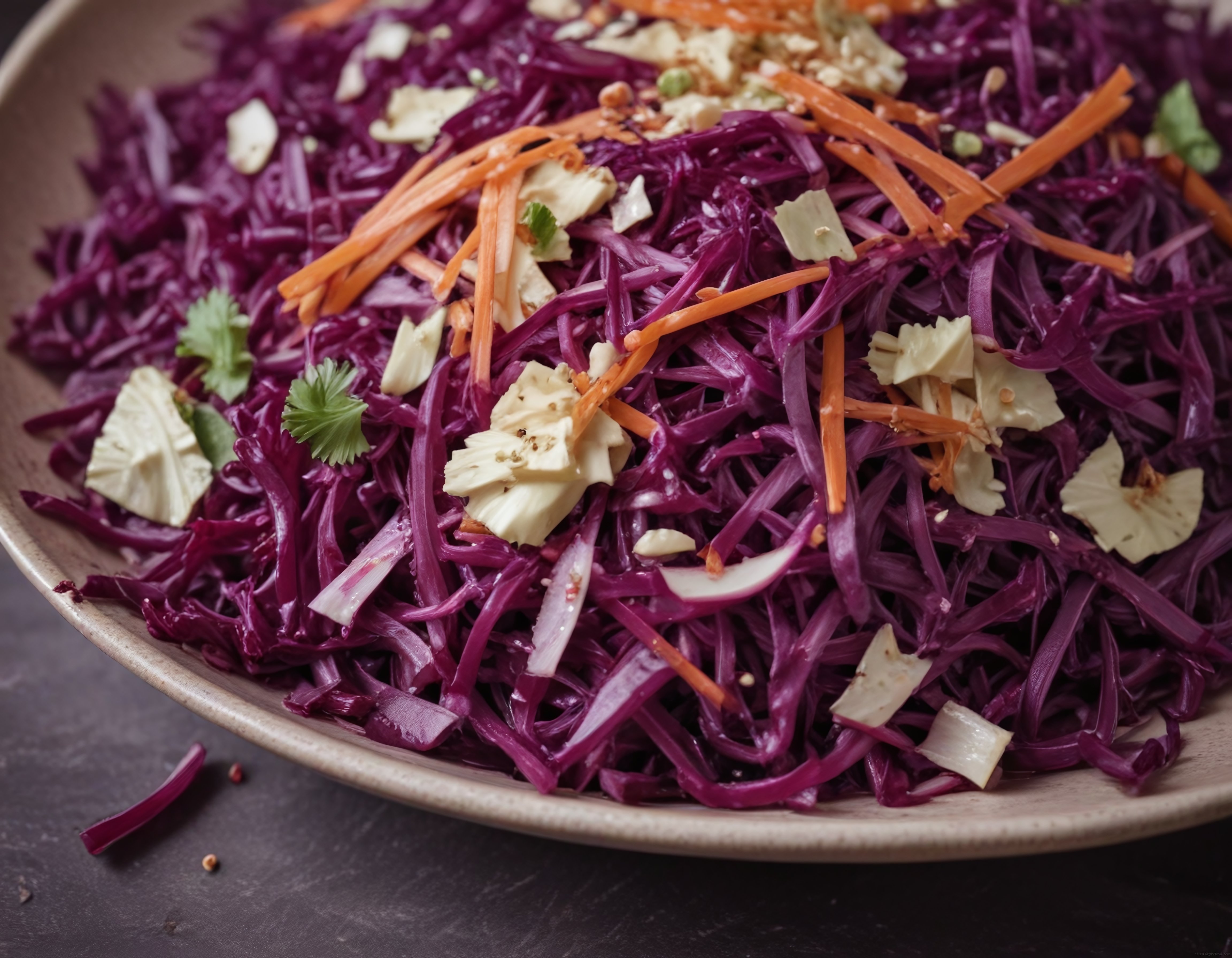 Kırmızı Lahana Salatası ile Sağlıklı ve Lezzetli Bir Coleslaw Tarifi