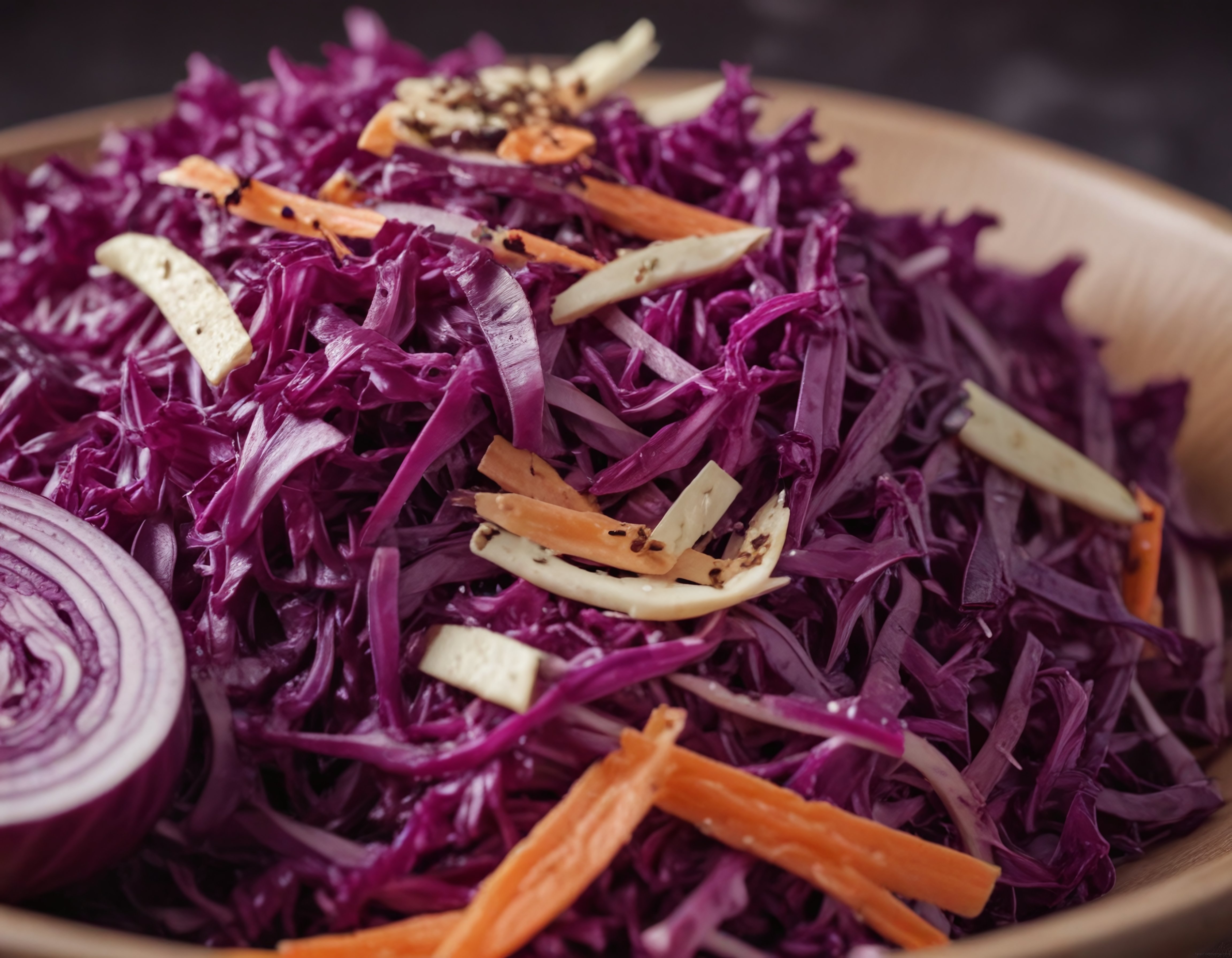 kırmızı lahana salatası tarifi: mor coleslaw yapımı ve sunum önerileri