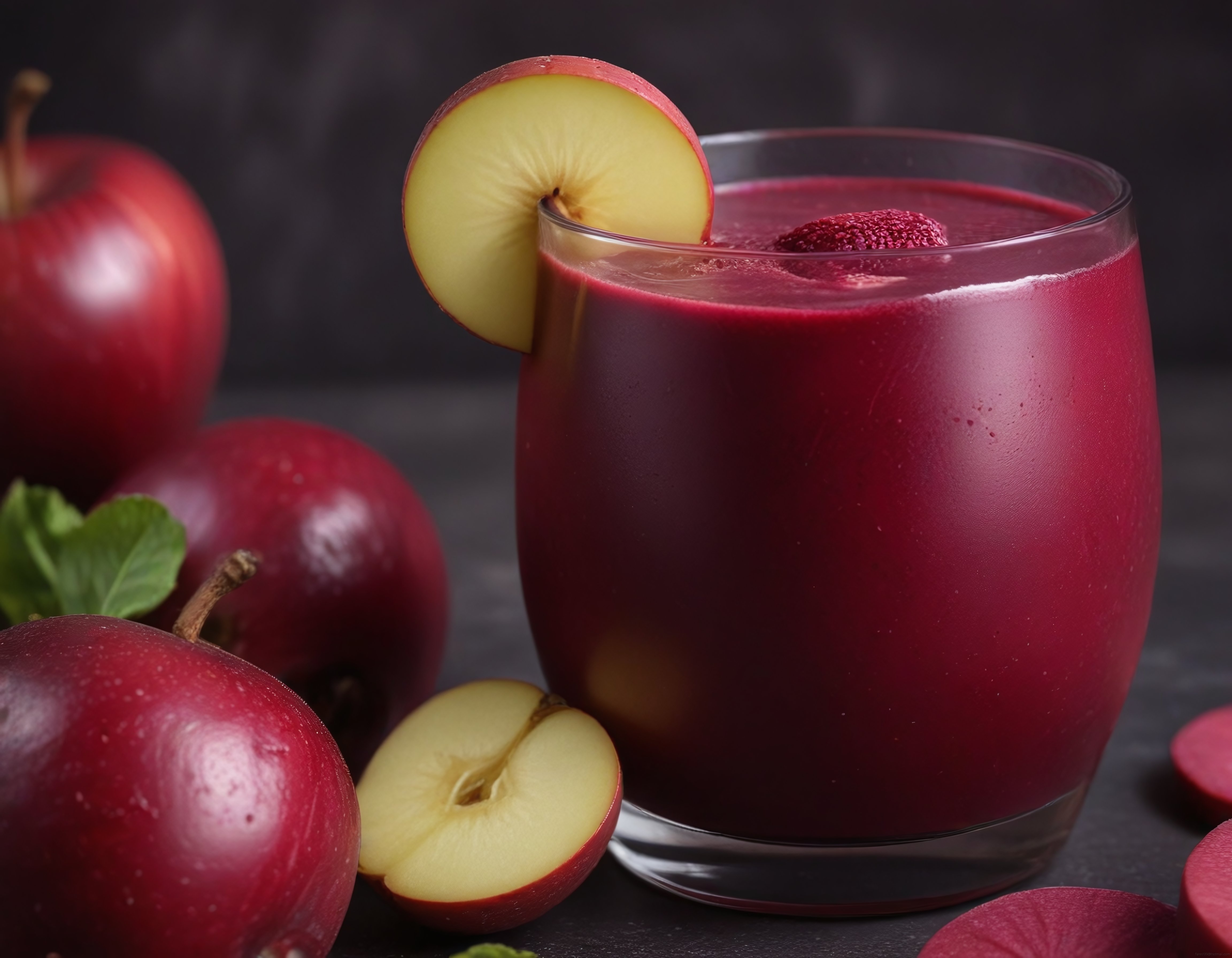 Kırmızı Pancarlı Elma Smoothie'si: Doğal Vitamin Deposu Detoks İçeceği