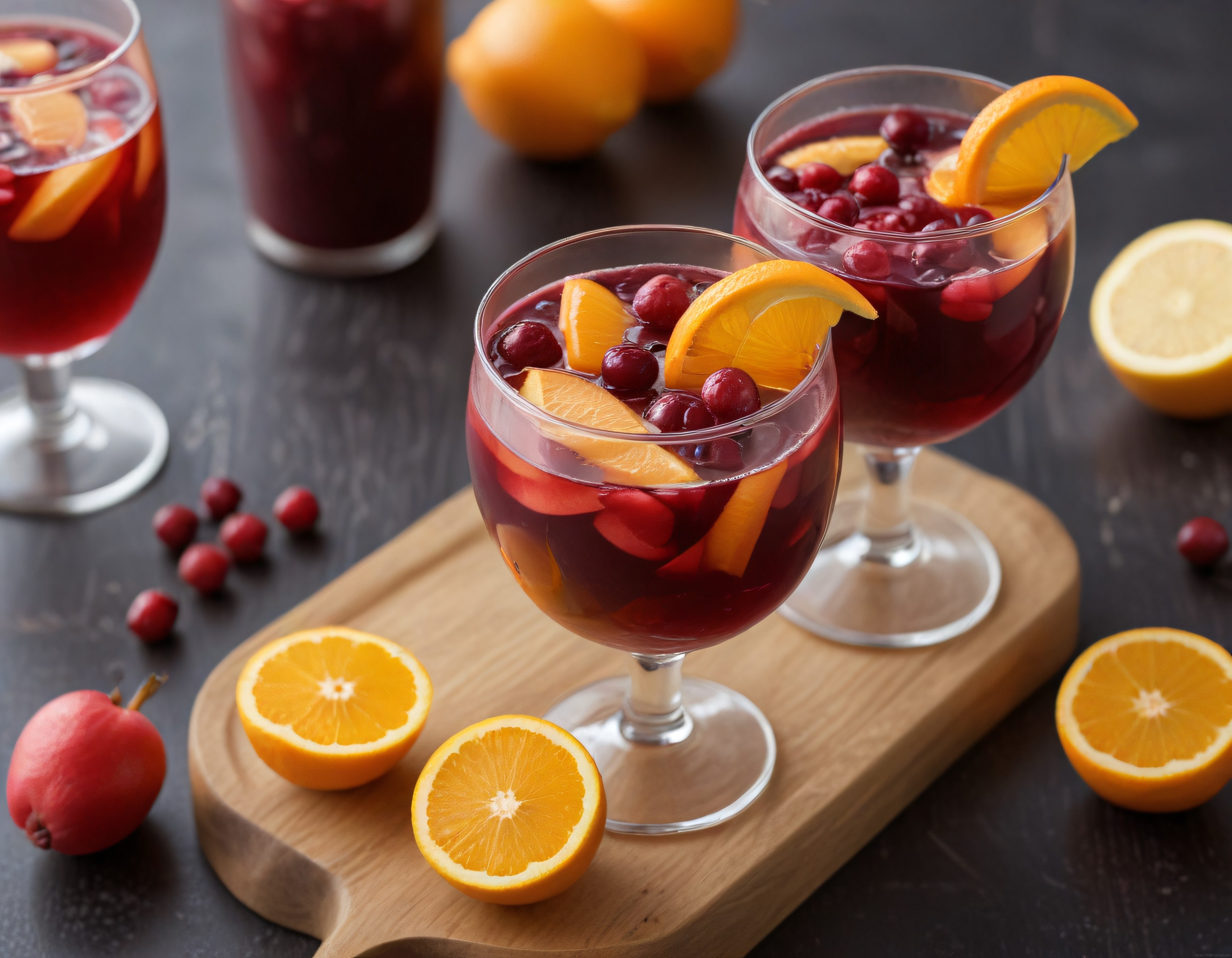 Kış Akşamlarına Yakışan Meyve Dolu Sangria Tarifi ve Sunum Fikirleri