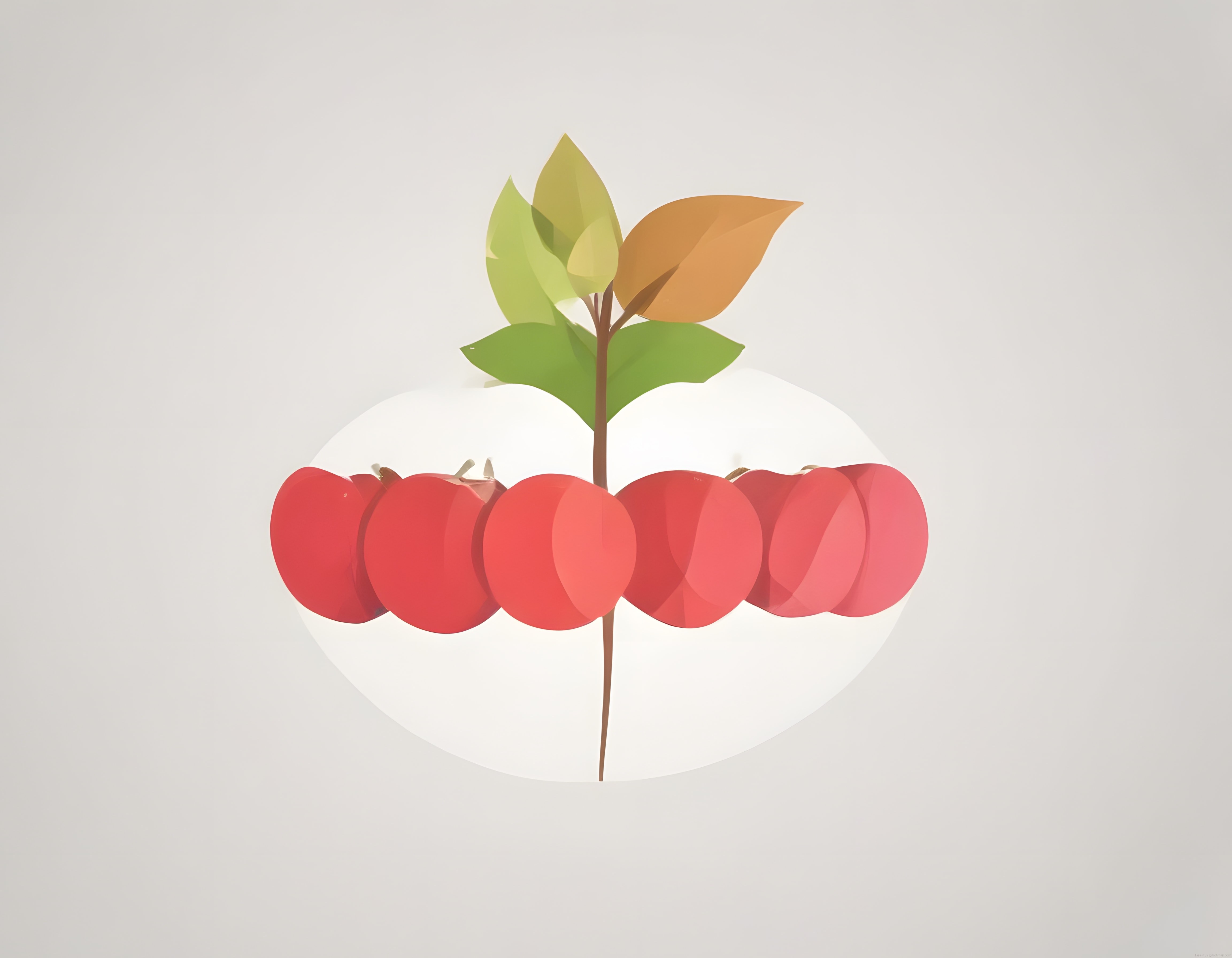 kış mevsimine özgü kırmızı meyveli dalın pastel tonlu minimalist illüstrasyonu kış mevsimine özgü kırmızı meyveli dalın pastel tonlu minimalist illüstrasyonu
