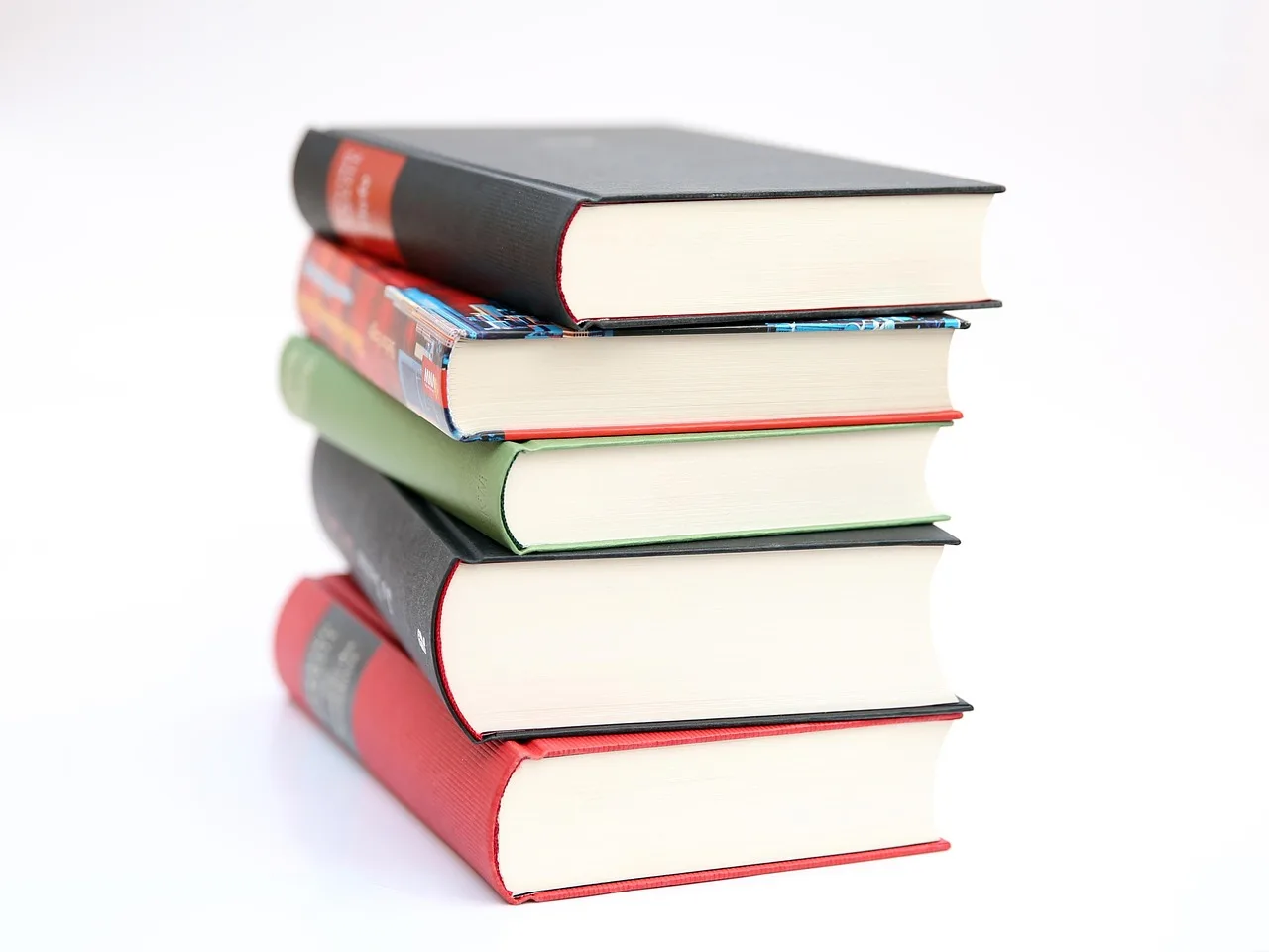 Kitap yığını ve ders çalışma ortamı - kütüphane
