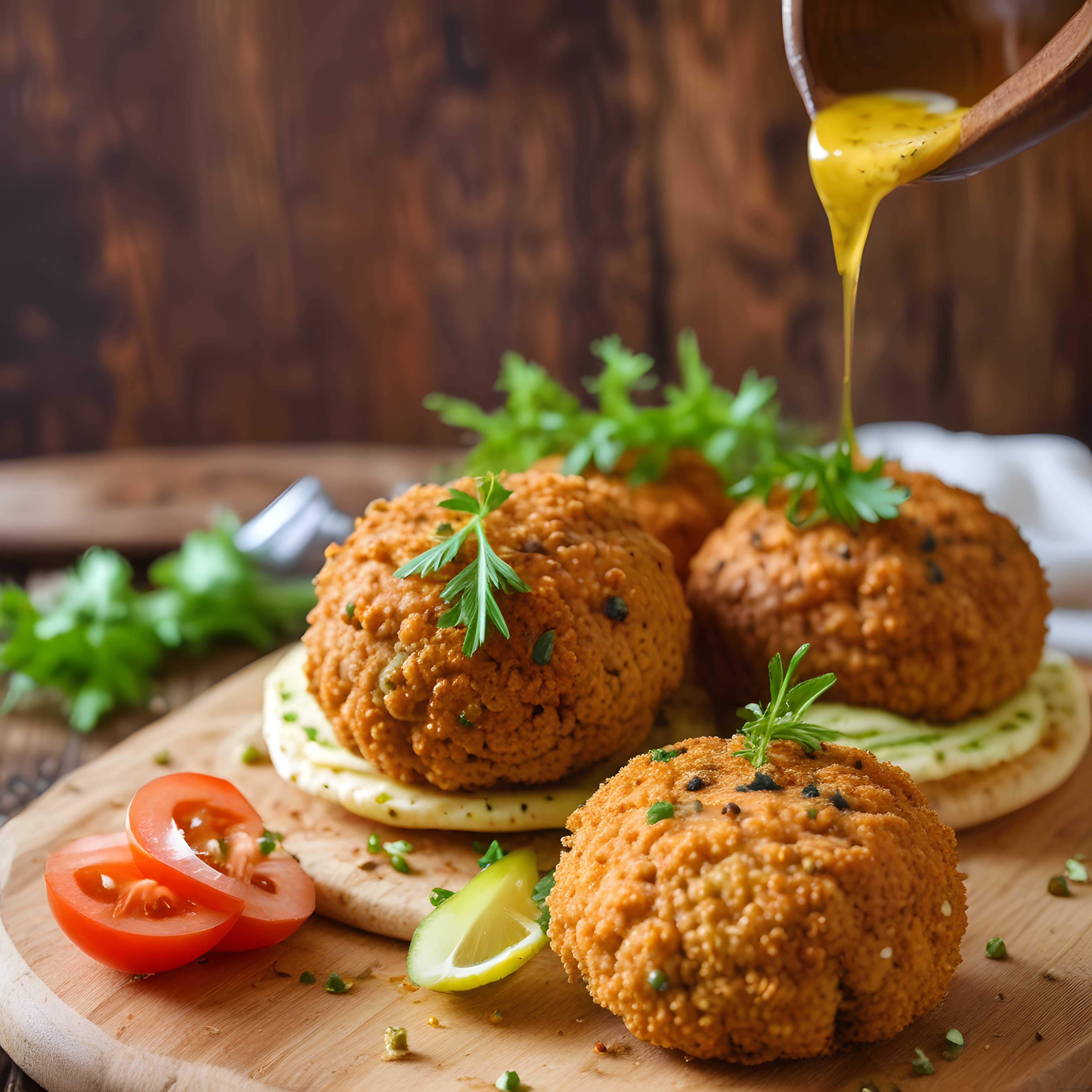 Kıtır Pane Kaplı Kızarmış Kroket ve Özel Sarı Sos ile Nefis Yemek Tarifi