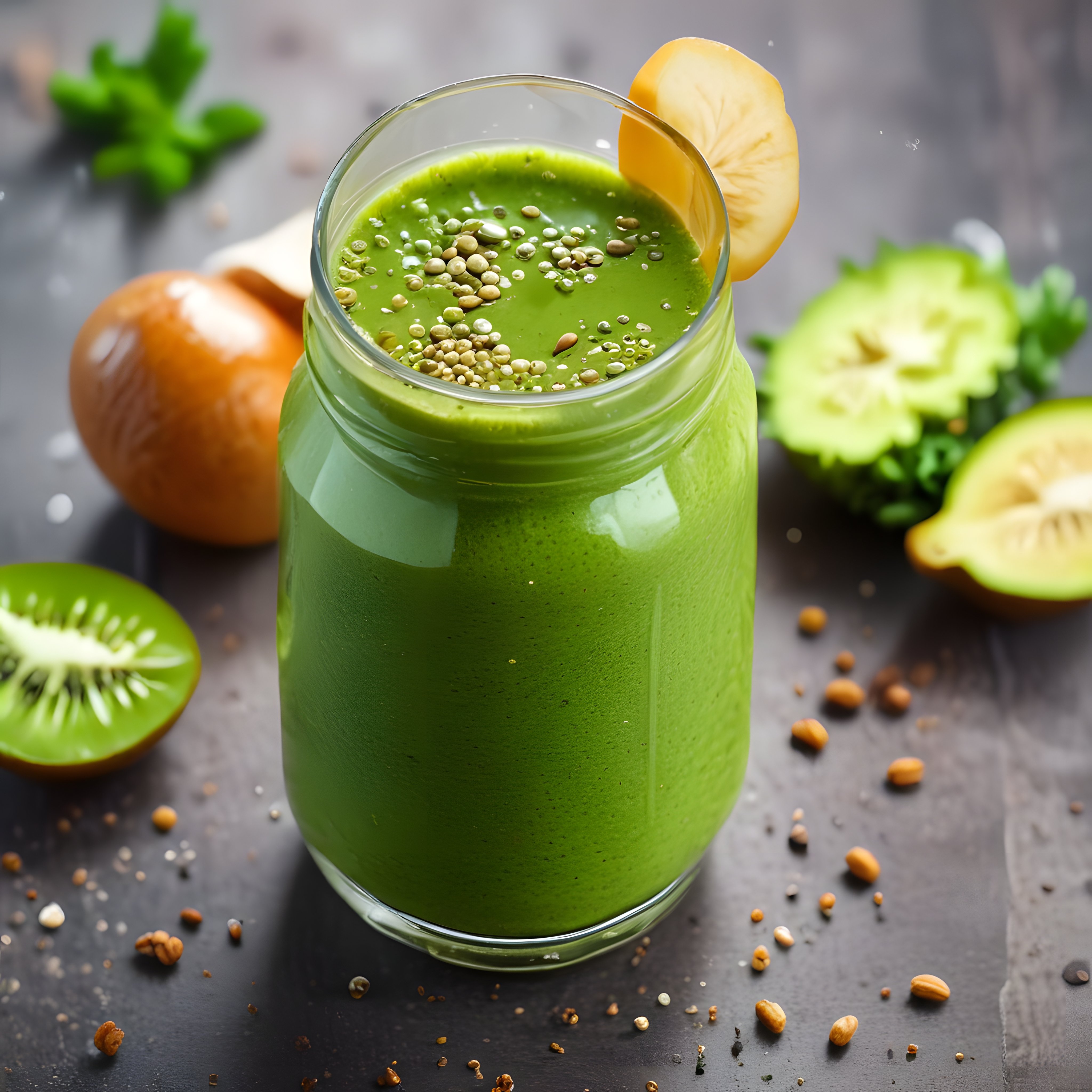 Kivi ve Avokadolu Taze Yeşil Smoothie: Sağlıklı ve Lezzetli Bir Başlangıç