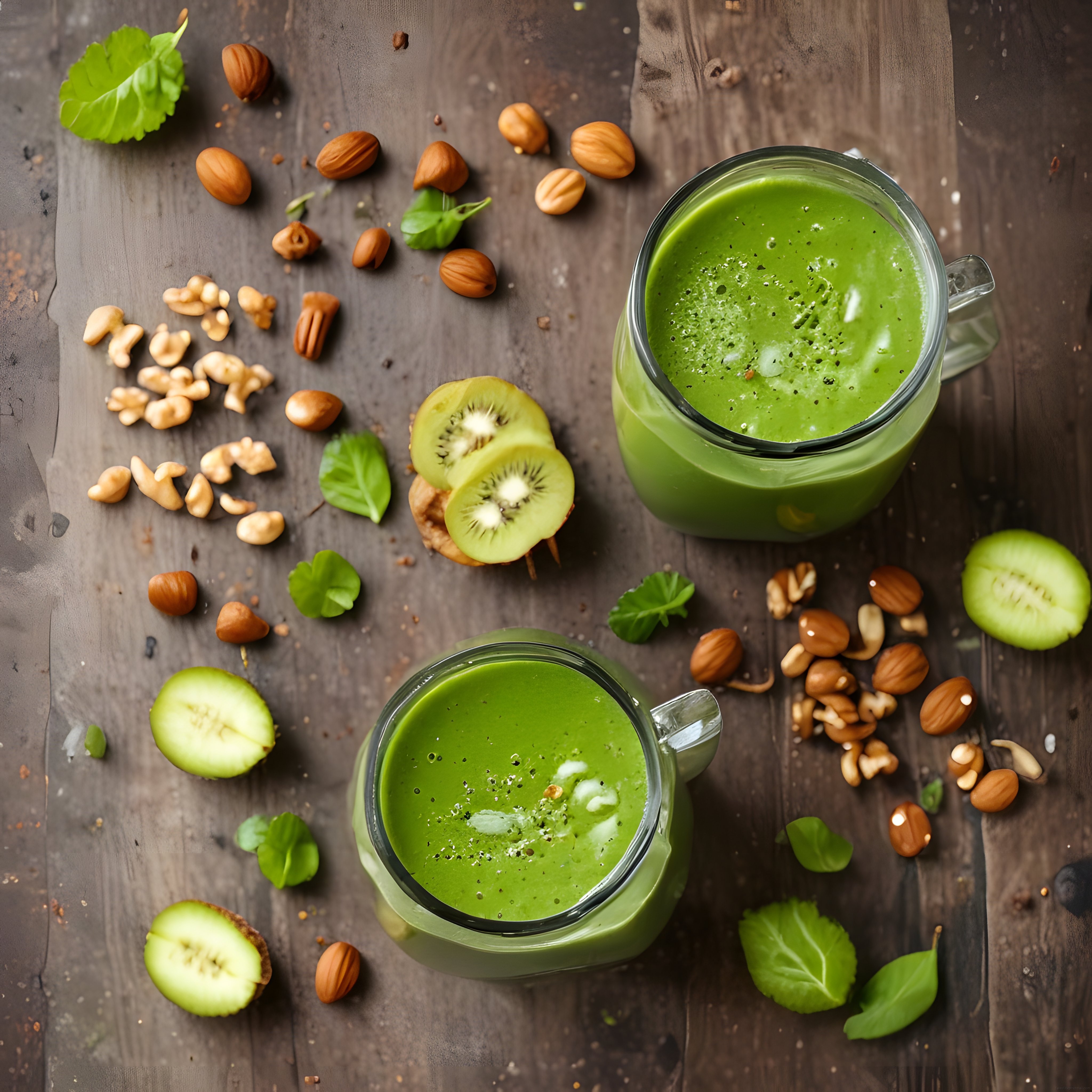 Kivi ve Salatalıklı Detoks Yeşil Smoothie Tarifi – Sağlıklı ve Ferahlatıcı