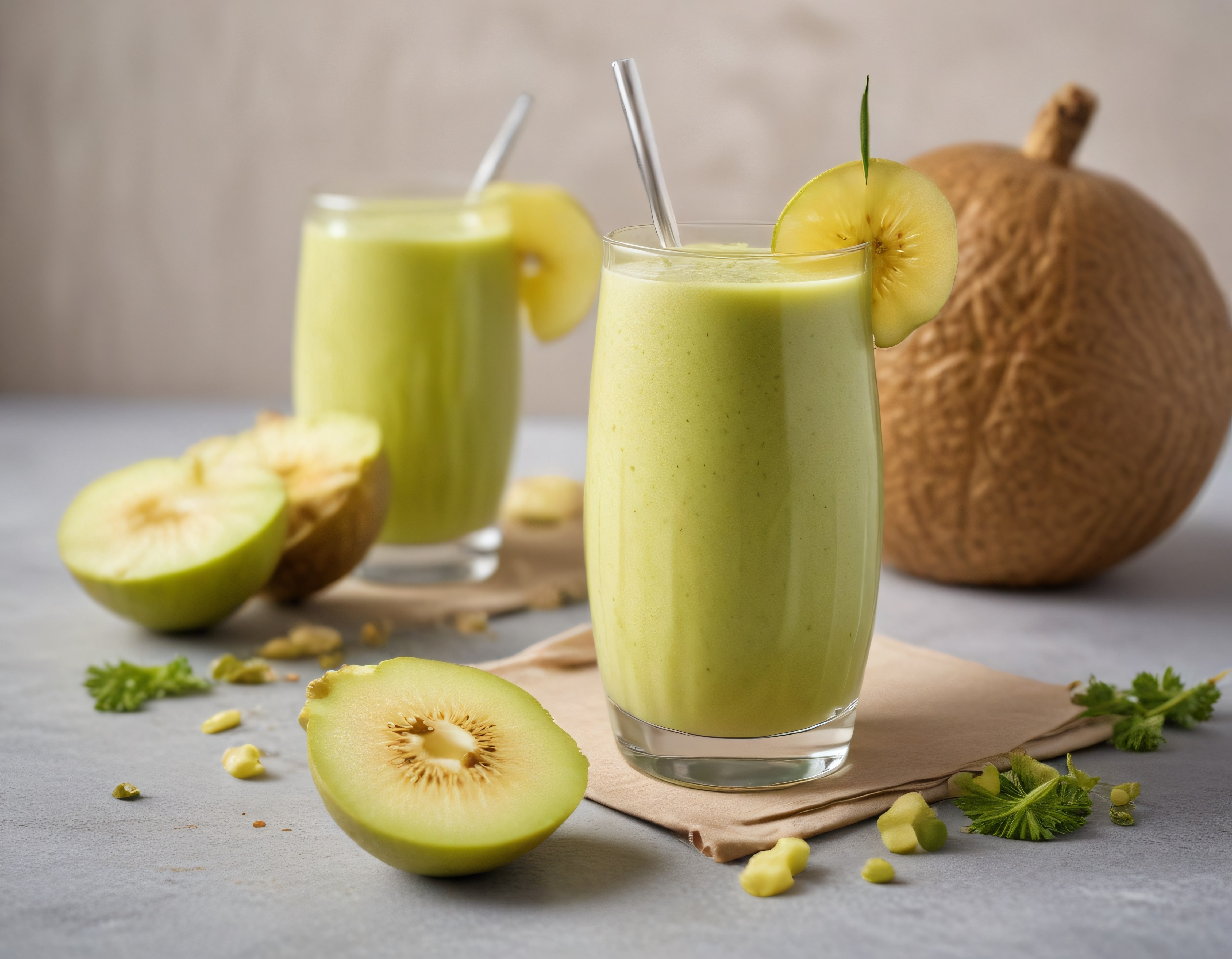 Kivili Elmalı Yeşil Smoothie: Sağlıklı ve Enerjik İçecek Tarifi