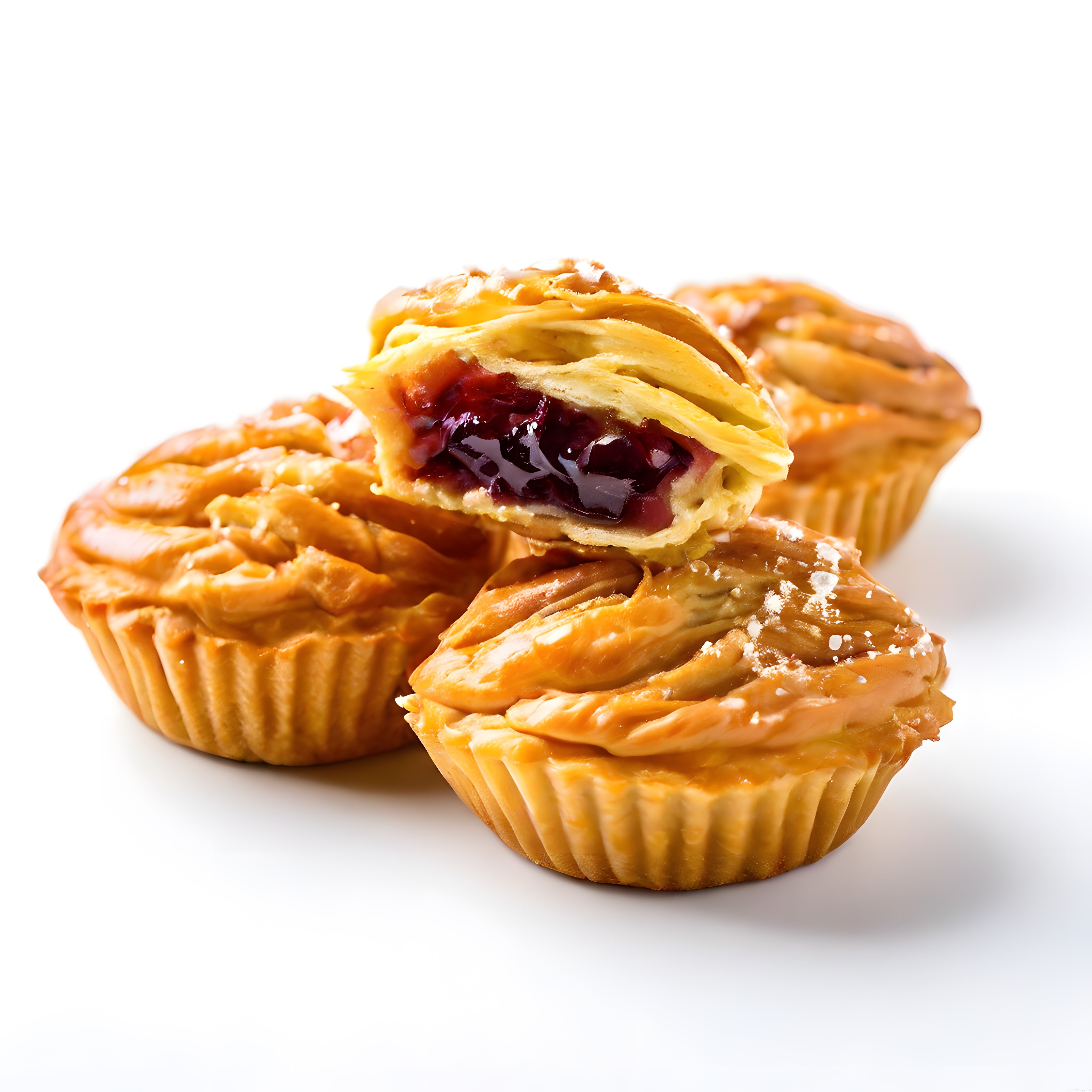 Kıyır Vişneli Milföy Tart: Kahvaltılık ve Atıştırmalık Tatlı Tarifi