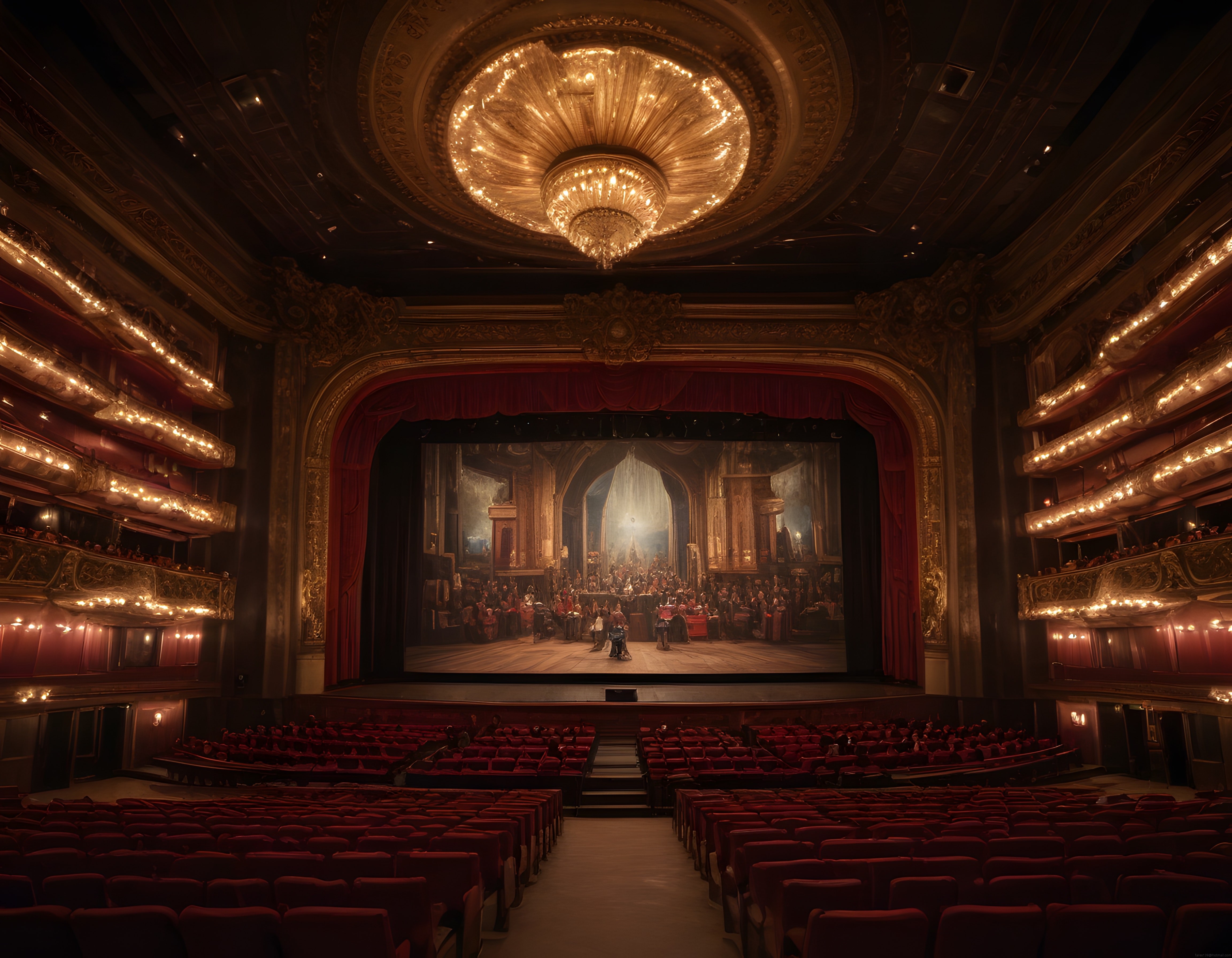 Klasik Tiyatro ve Opera Sahnelerinin Büyüleyici Atmosferi ve Detayları