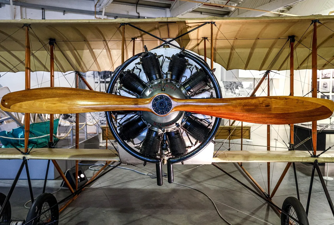 Klasik uçak fotoğrafı - retro havacılık teması