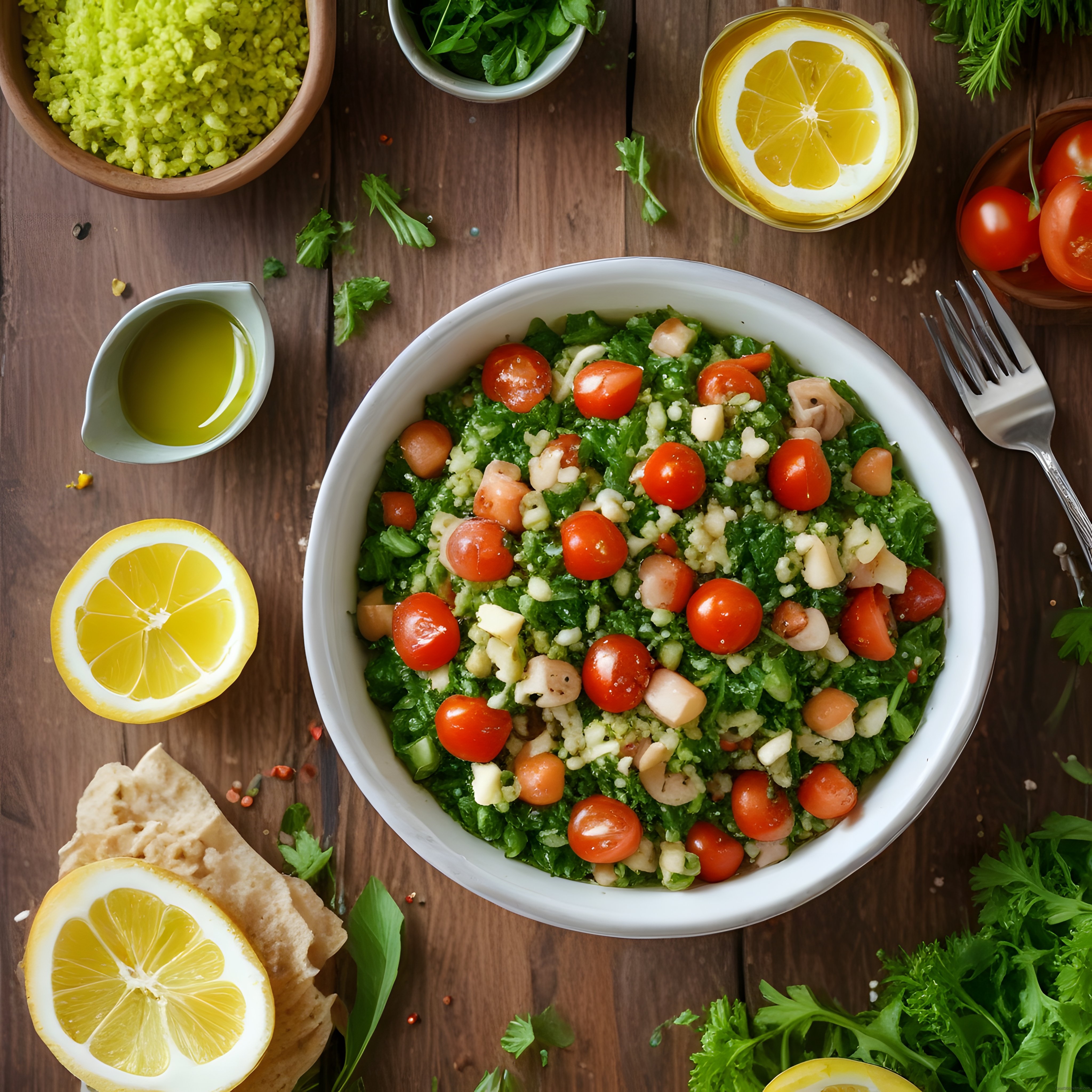 Kolay ve Lezzetli Tabule Salatası Tarifi: Akdeniz Sofralarına Yakışan Tat